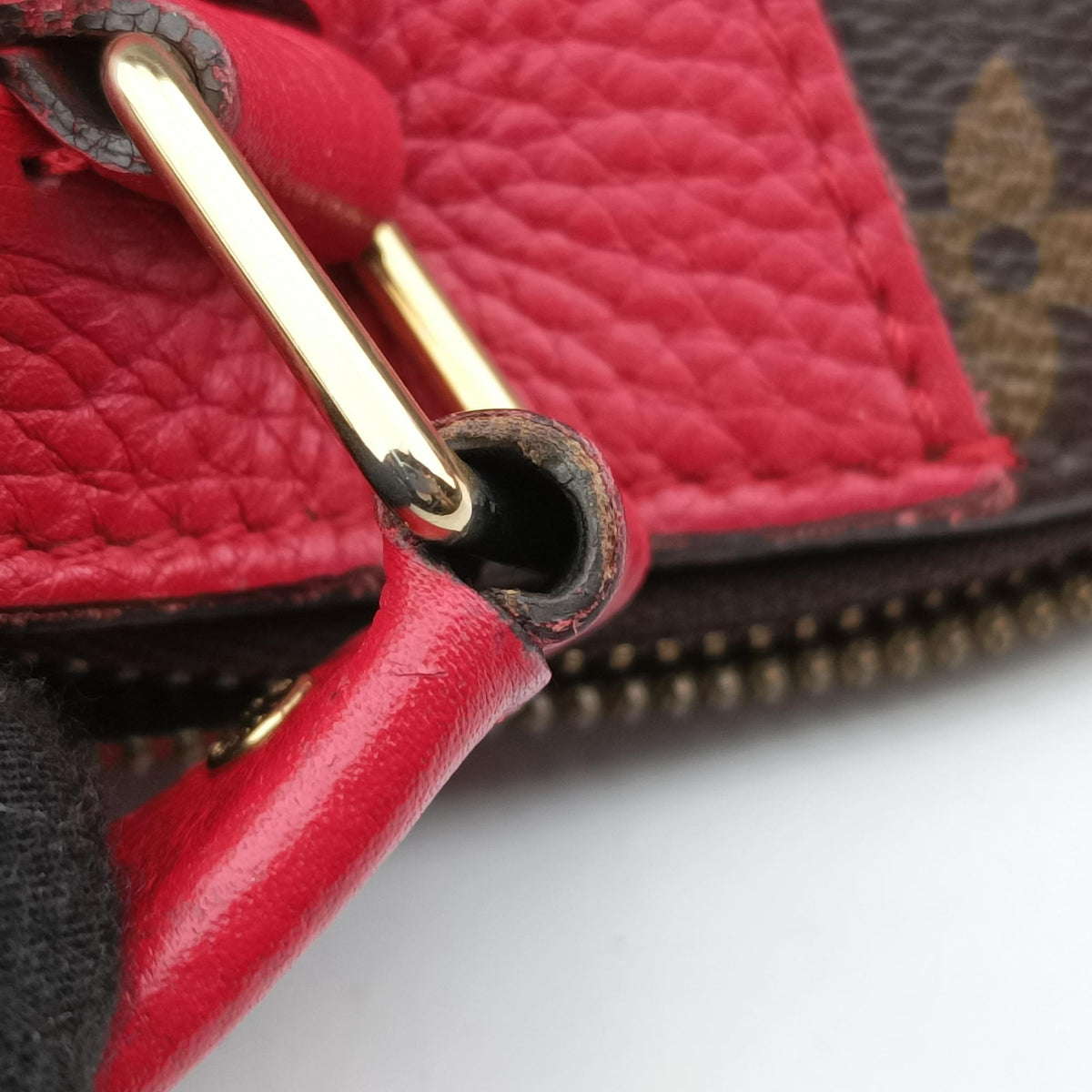 RETIRO PM brown×CERISE Monogram Canvas×calf leather M40546 AH4105レティーロPM モノグラム/ブラウン×スリーズ モノグラムキャンバス×カーフレザー M40546 AH4105
