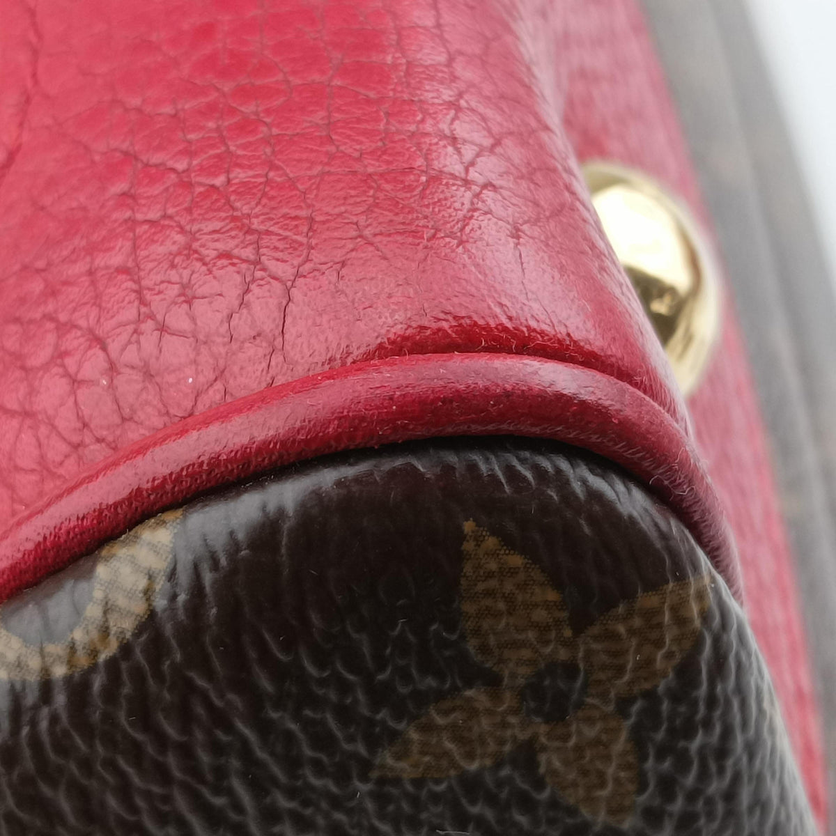 RETIRO PM brown×CERISE Monogram Canvas×calf leather M40546 AH4105レティーロPM モノグラム/ブラウン×スリーズ モノグラムキャンバス×カーフレザー M40546 AH4105