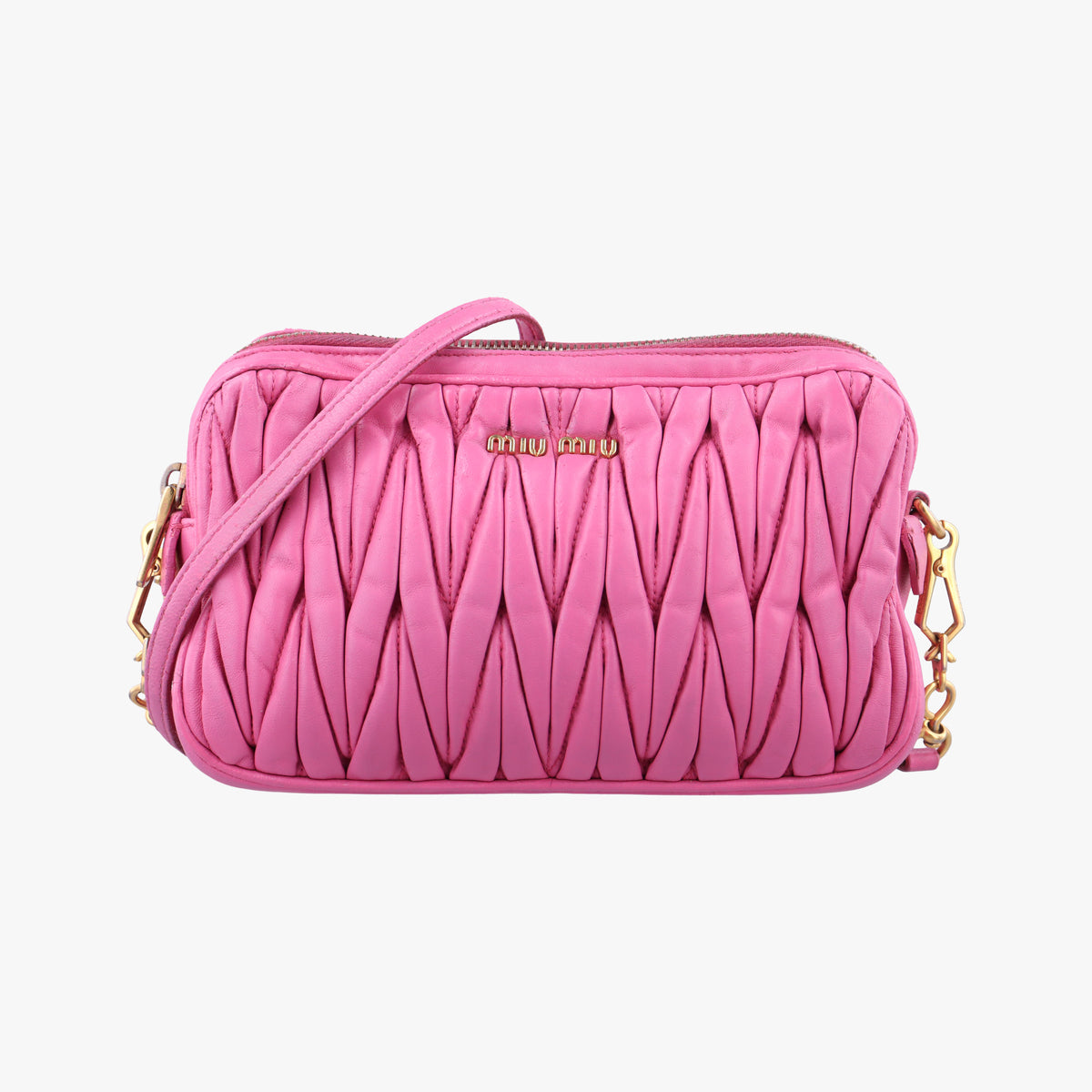 MATELASSE Pink Leather 194/Aマテラッセ ピンク レザー 194/A