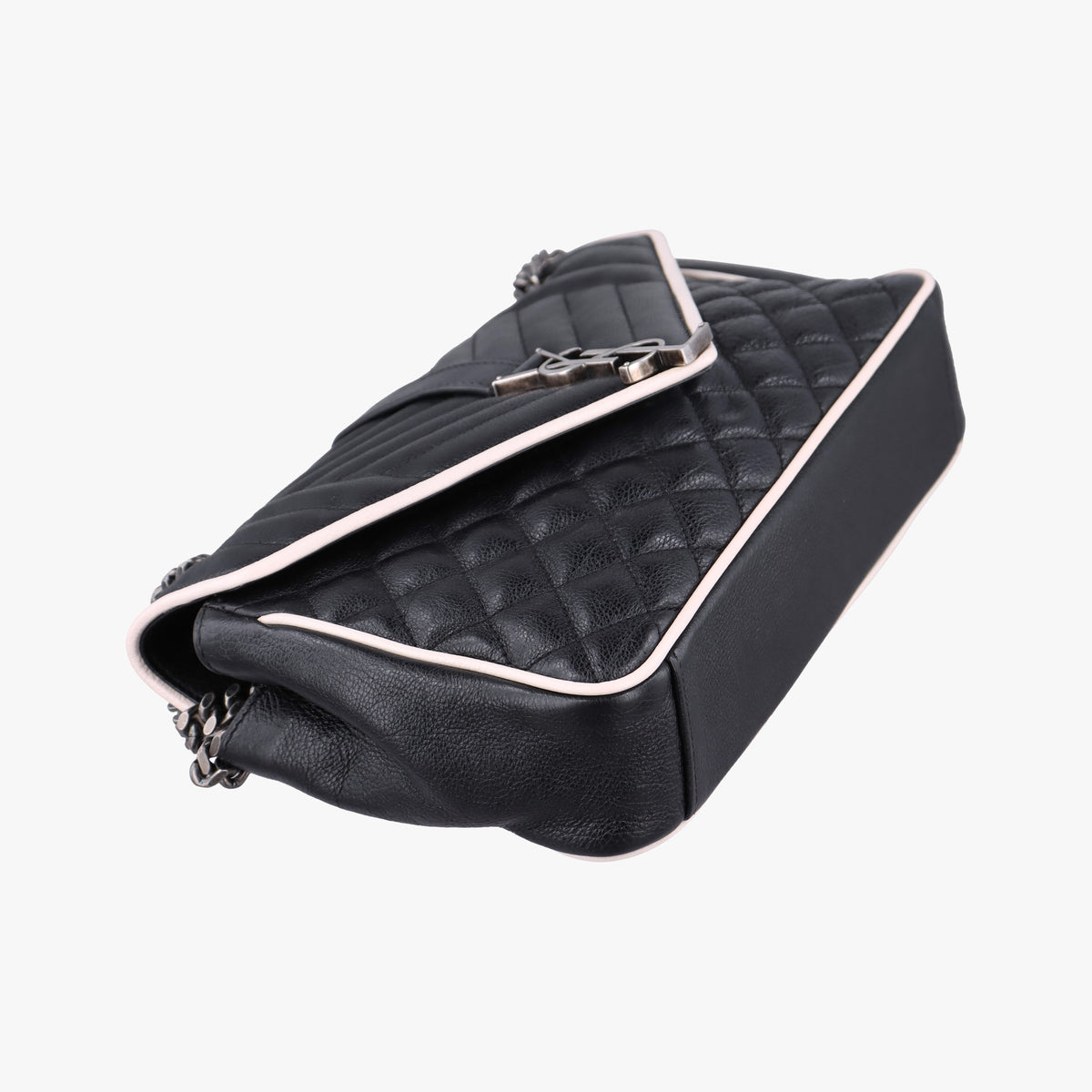 ENVELOPE Black×White Leather 428125 TCT428125.1016エンベロープ ブラック×ホワイト レザー 428125 TCT428125.1016