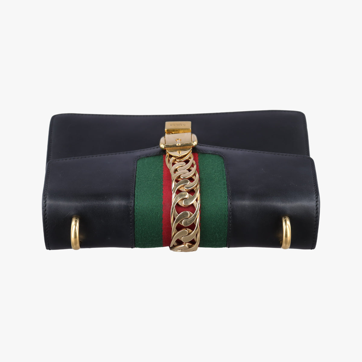 Sylvie Black Leather 421882 A020625581シルヴィ ブラック レザー 421882 A020625581