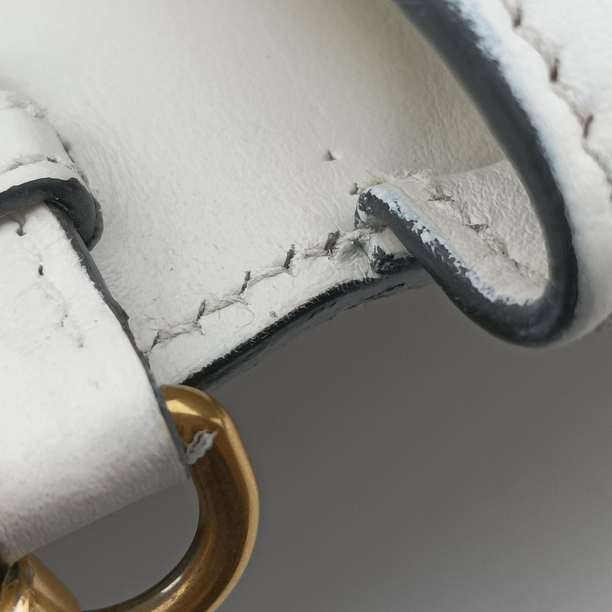 Cahier White Leather×SAFFIANO Leather 1BL004 256カイエ ホワイト レザー×サフィアーノレザー 1BL004 256