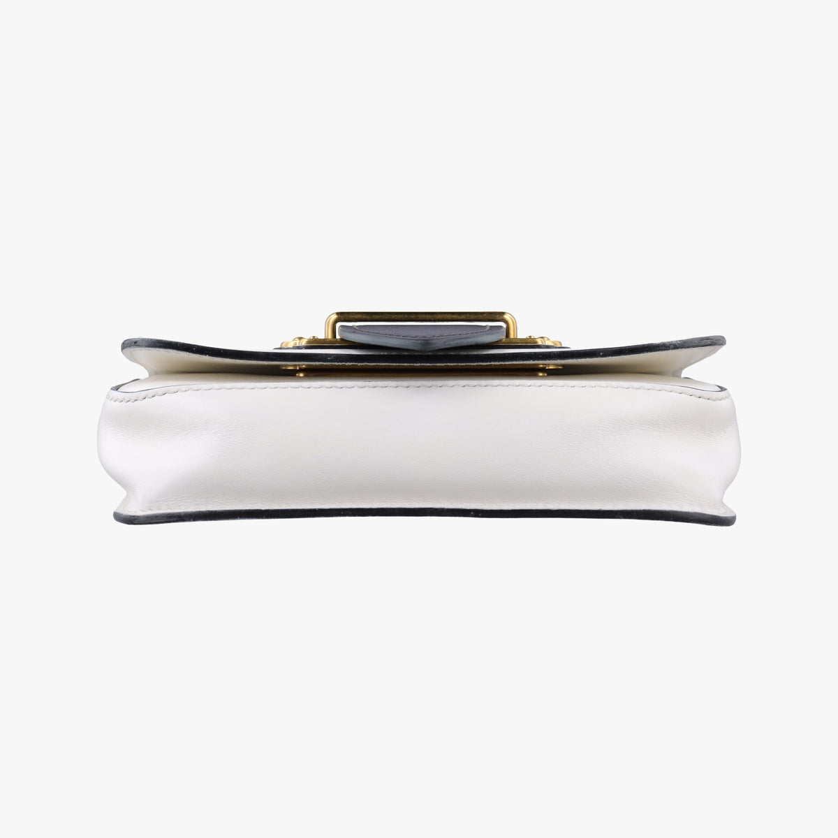 Cahier White Leather×SAFFIANO Leather 1BL004 256カイエ ホワイト レザー×サフィアーノレザー 1BL004 256