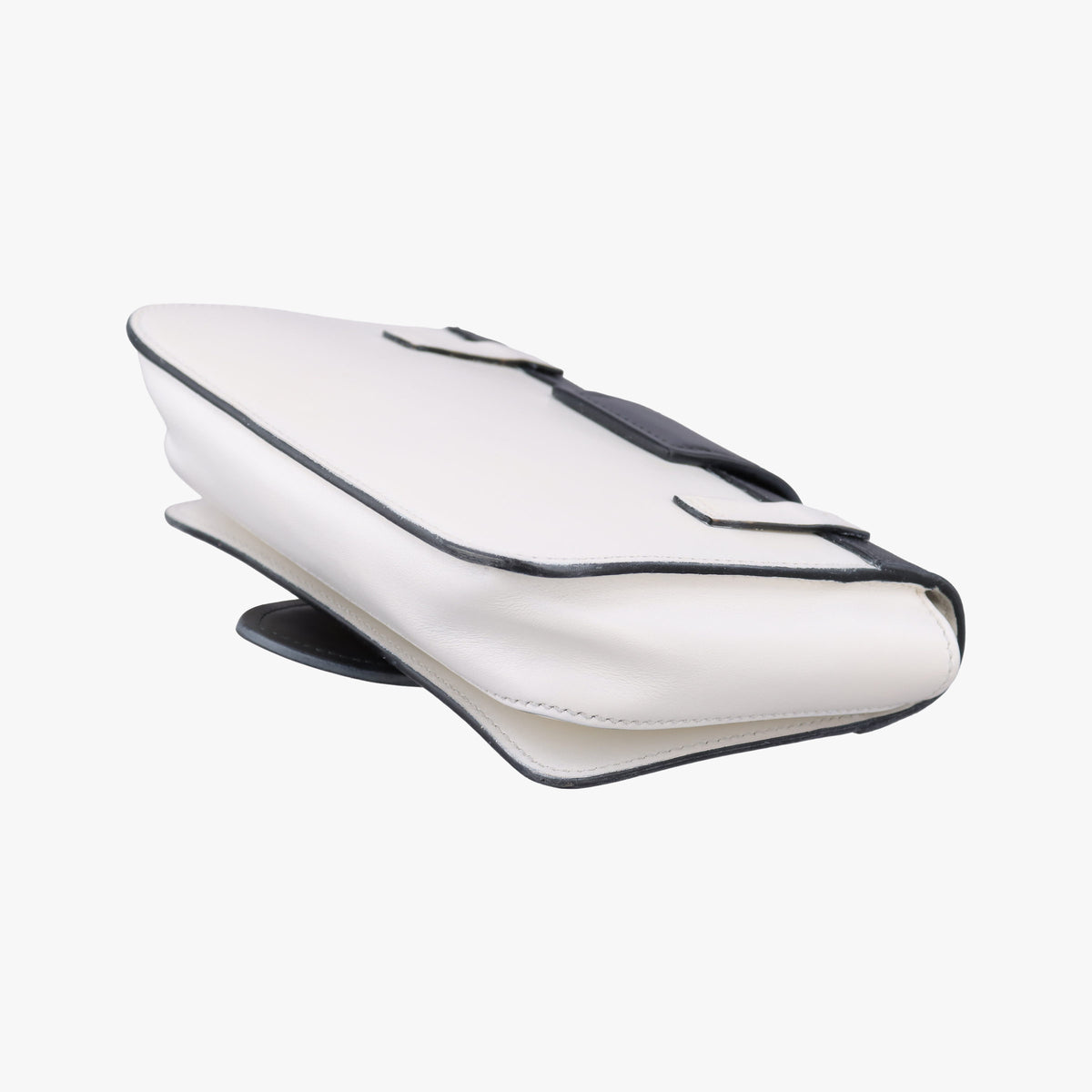 Cahier White Leather×SAFFIANO Leather 1BL004 256カイエ ホワイト レザー×サフィアーノレザー 1BL004 256