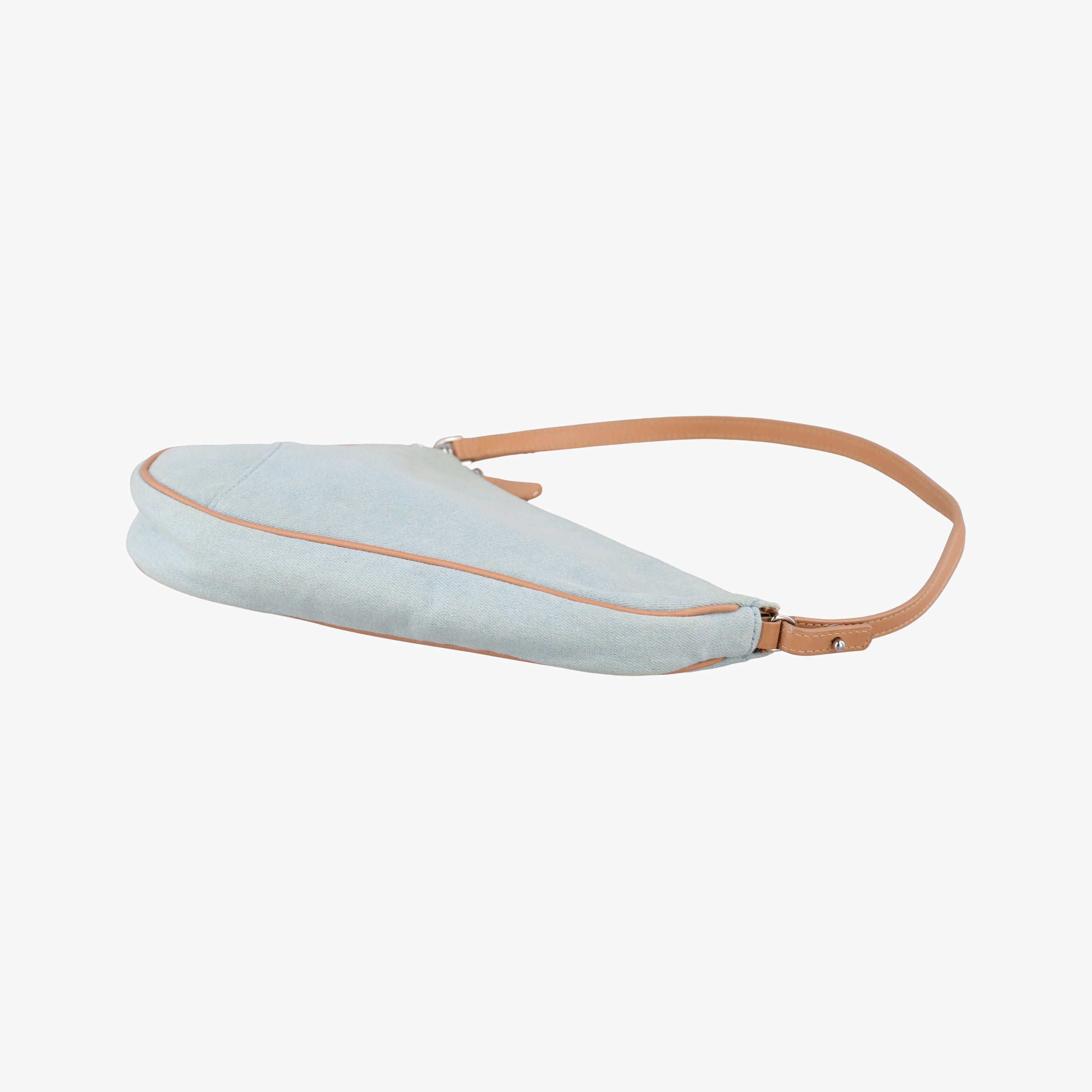 Saddle pouch Blue Denim x Leather MC 0031サドルポーチ ブルー デニム×レザー MC 0031