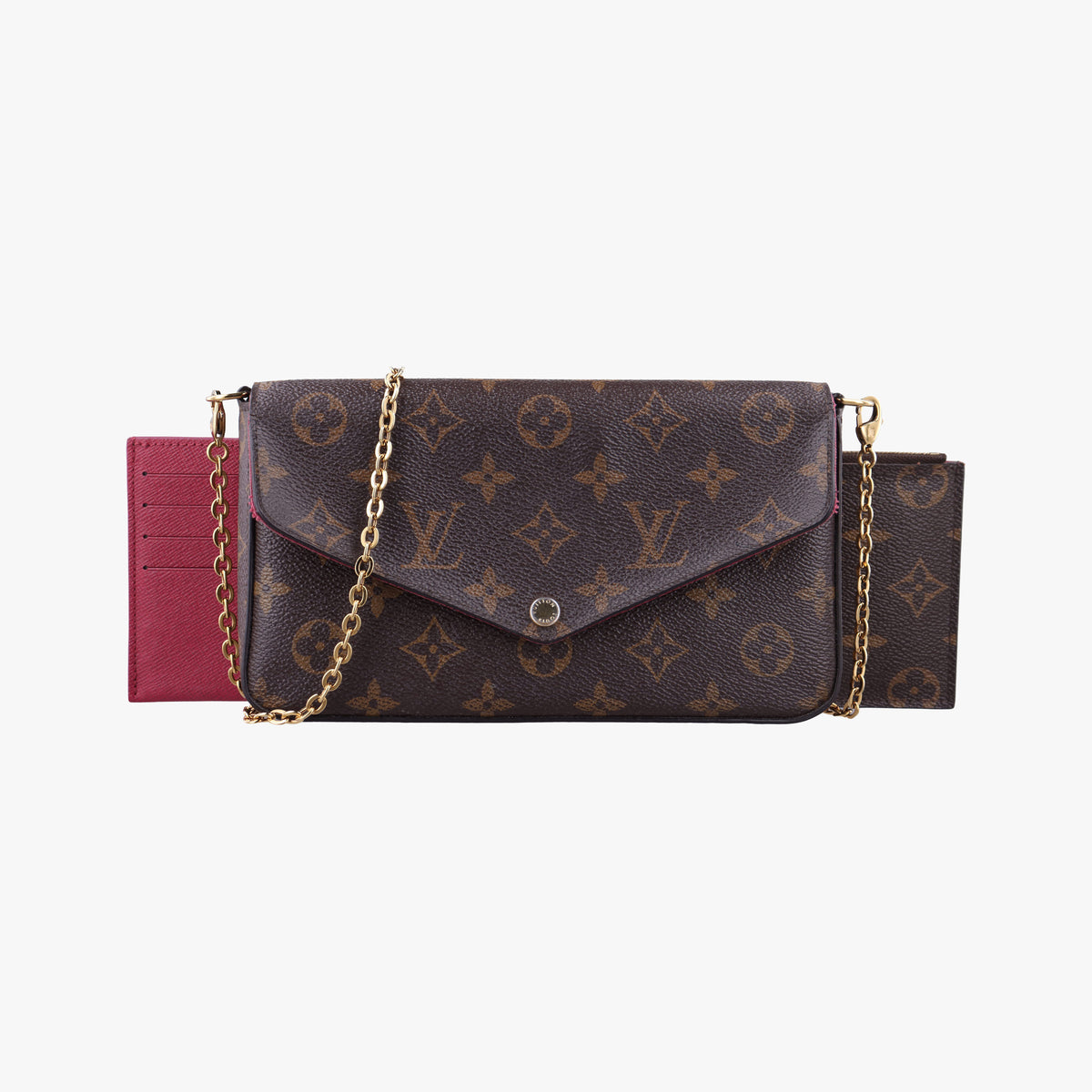 Pochette Felicie Brown Monogram Canvas M61276 SF4128ポシェット フェリシー モノグラム/ブラウン モノグラムキャンバス M61276 SF4128