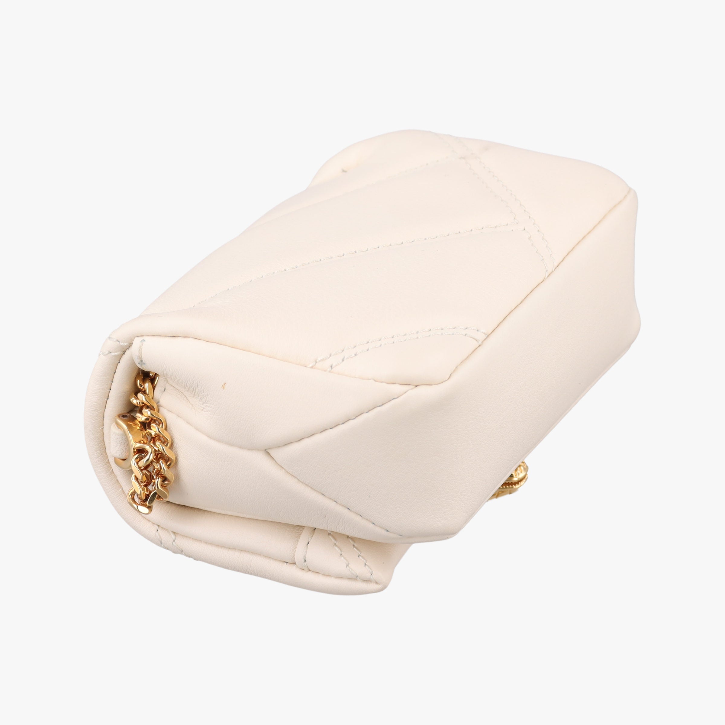 Serpenti Cabochon Micro Ivory Opal calf セルペンティ カボション マイクロ アイボリー オパール カーフ
