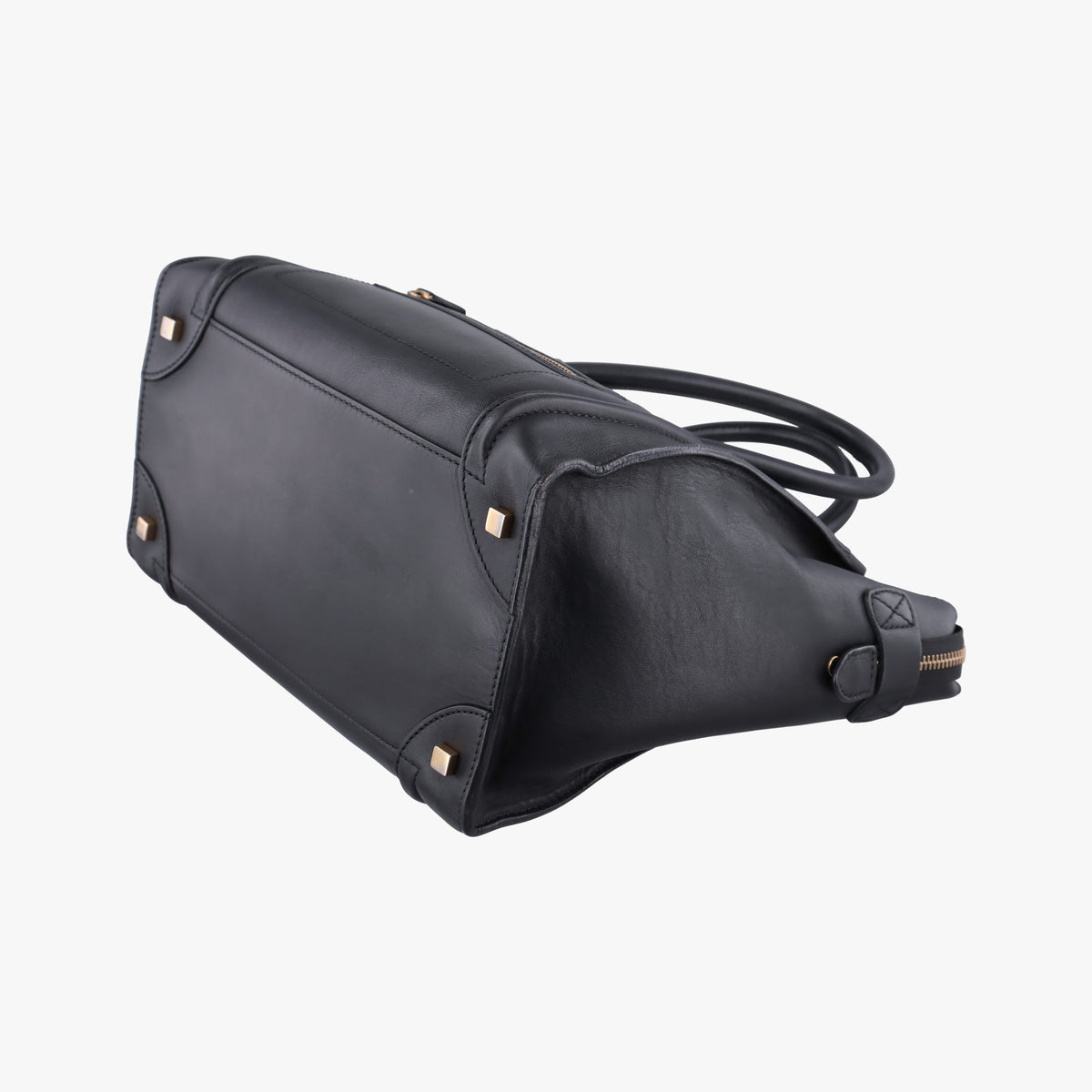 Luggage Mini Shopper Black Leather W-SN-0171 F-PA-0181ラゲージミニショッパー ブラック レザー W-SN-0171 F-PA-0181