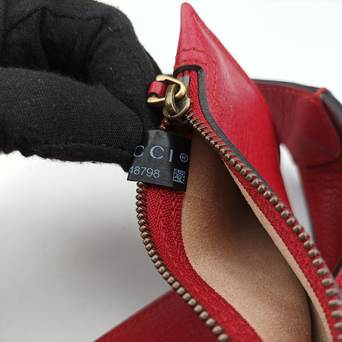 New Jackie Red Leather 365458 I018948798ニュージャッキー レッド レザー 365458 I018948798