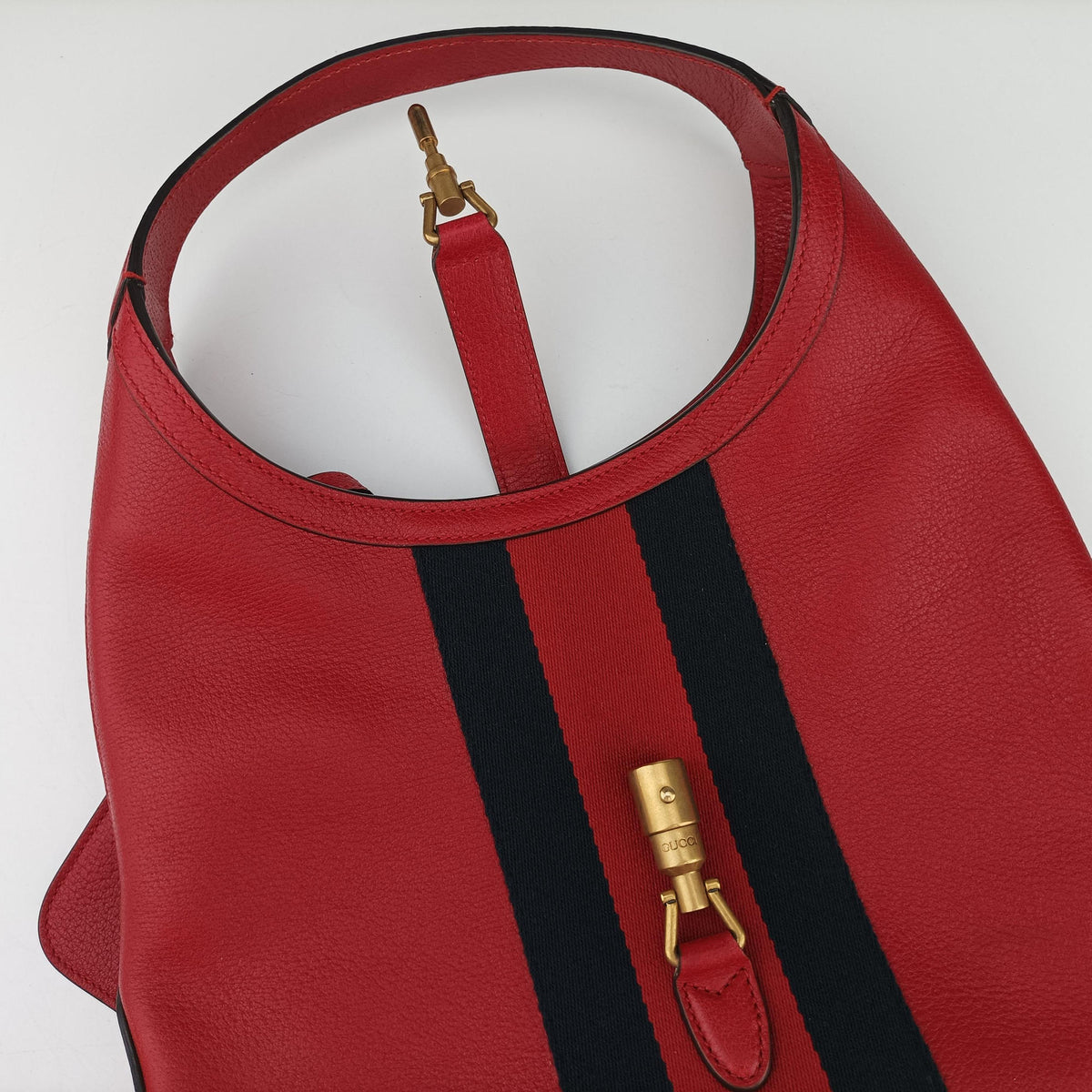 New Jackie Red Leather 365458 I018948798ニュージャッキー レッド レザー 365458 I018948798