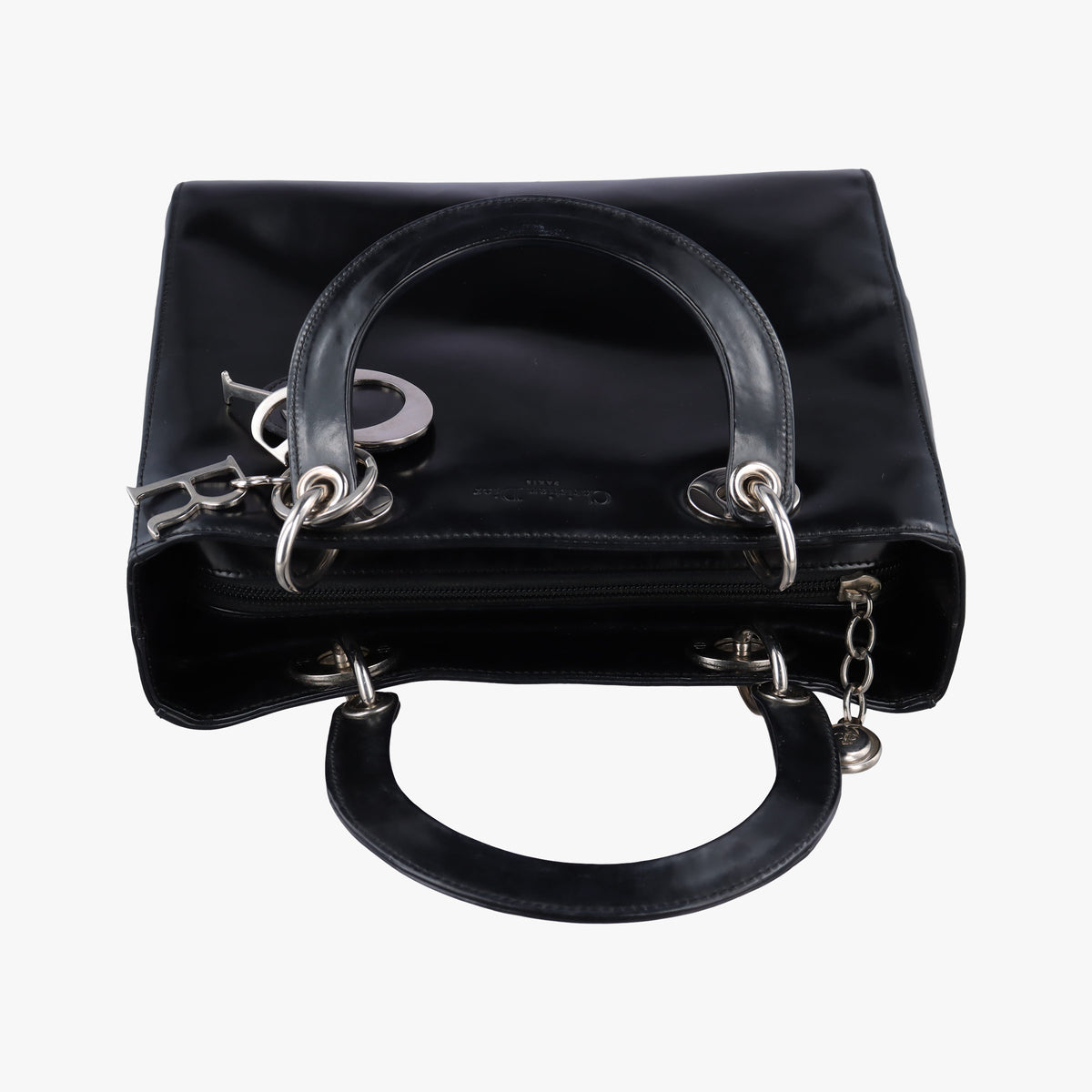 Lady Dior Black Leather レディディオール ブラック レザー
