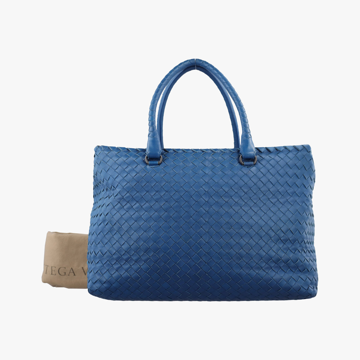 Intrecciato Blue lambskin B02553741Vイントレチャート ブルー ラムスキン B02553741V