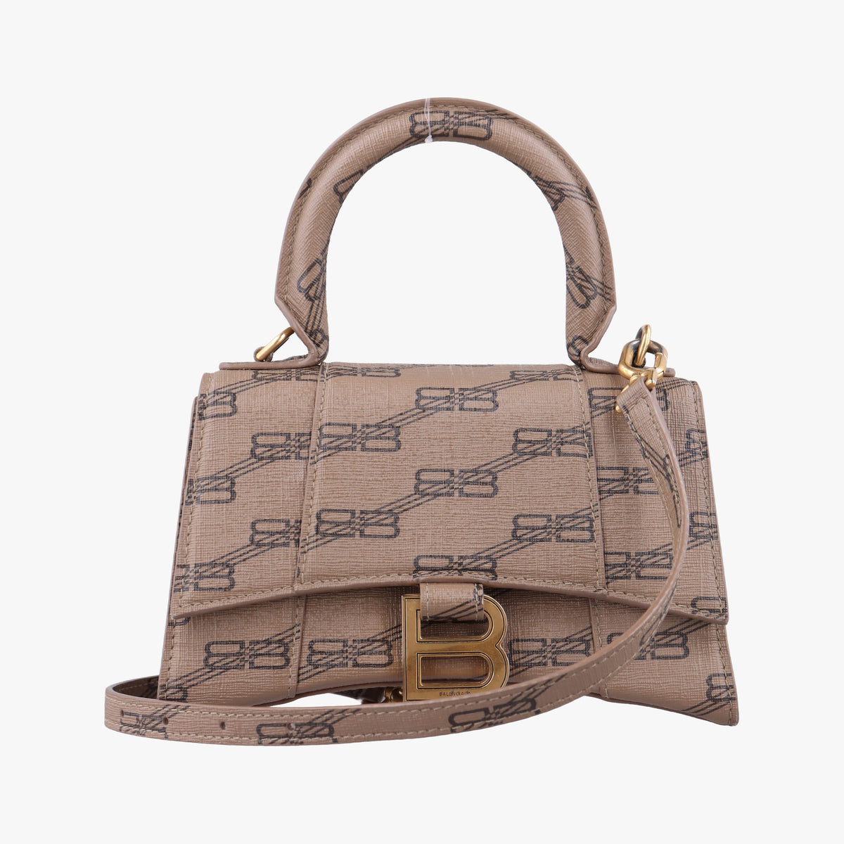 Hourglass XS BB monogram Brown PVCcoated canvas 592833.2762.0.620318アワーグラス XS BBモノグラム ブラウン PVCコーティングキャンバス 592833.2762.0.620318