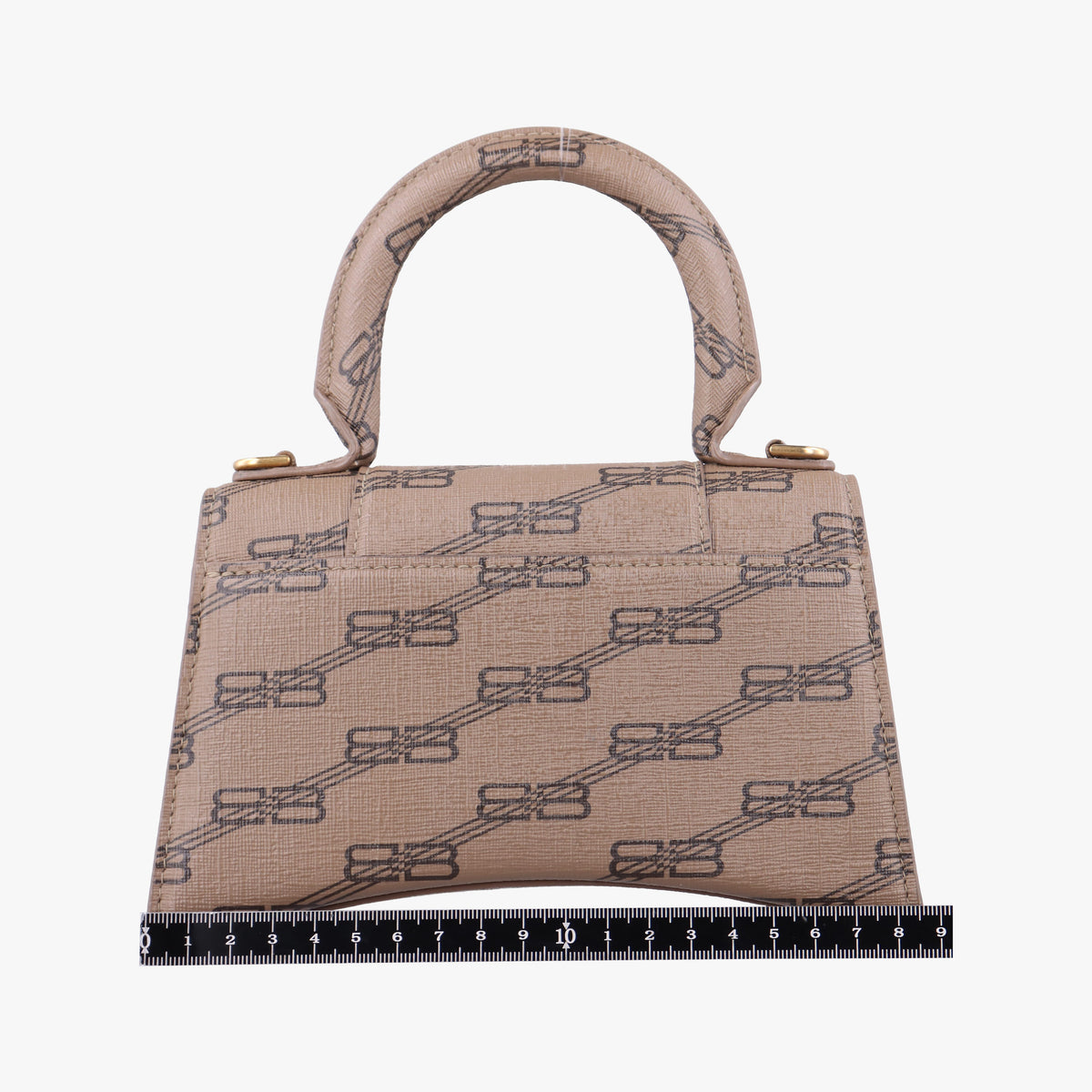 Hourglass XS BB monogram Brown PVCcoated canvas 592833.2762.0.620318アワーグラス XS BBモノグラム ブラウン PVCコーティングキャンバス 592833.2762.0.620318