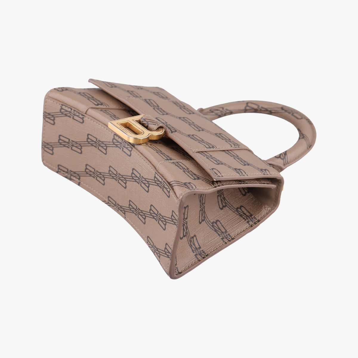Hourglass XS BB monogram Brown PVCcoated canvas 592833.2762.0.620318アワーグラス XS BBモノグラム ブラウン PVCコーティングキャンバス 592833.2762.0.620318