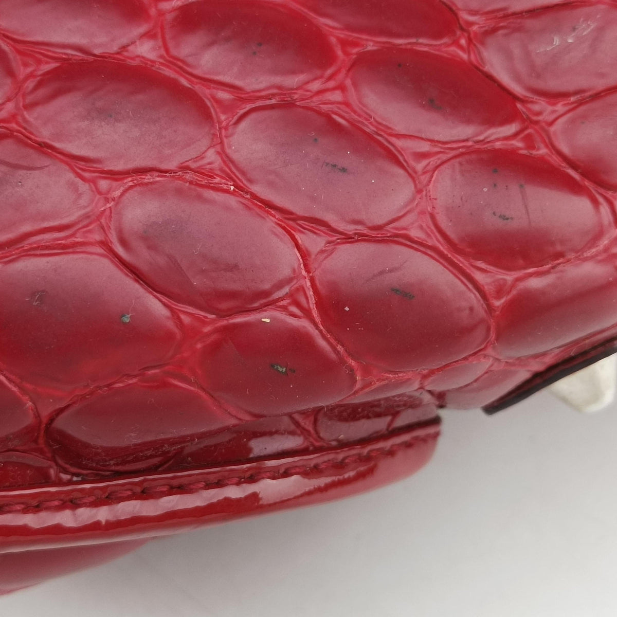 Croc Red Leather 01-RU-0019クロック レッド レザー 01-RU-0019