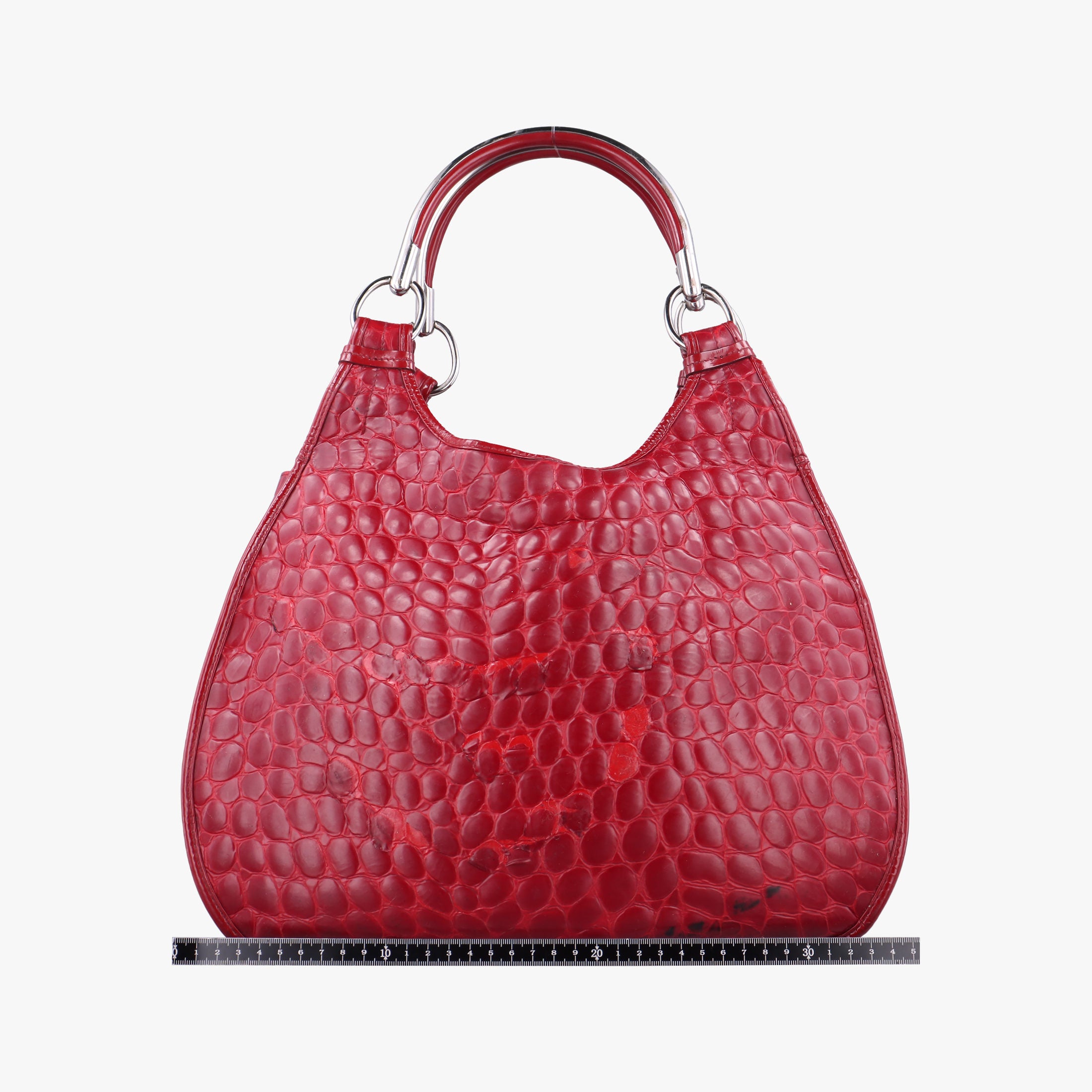 Croc Red Leather 01-RU-0019クロック レッド レザー 01-RU-0019