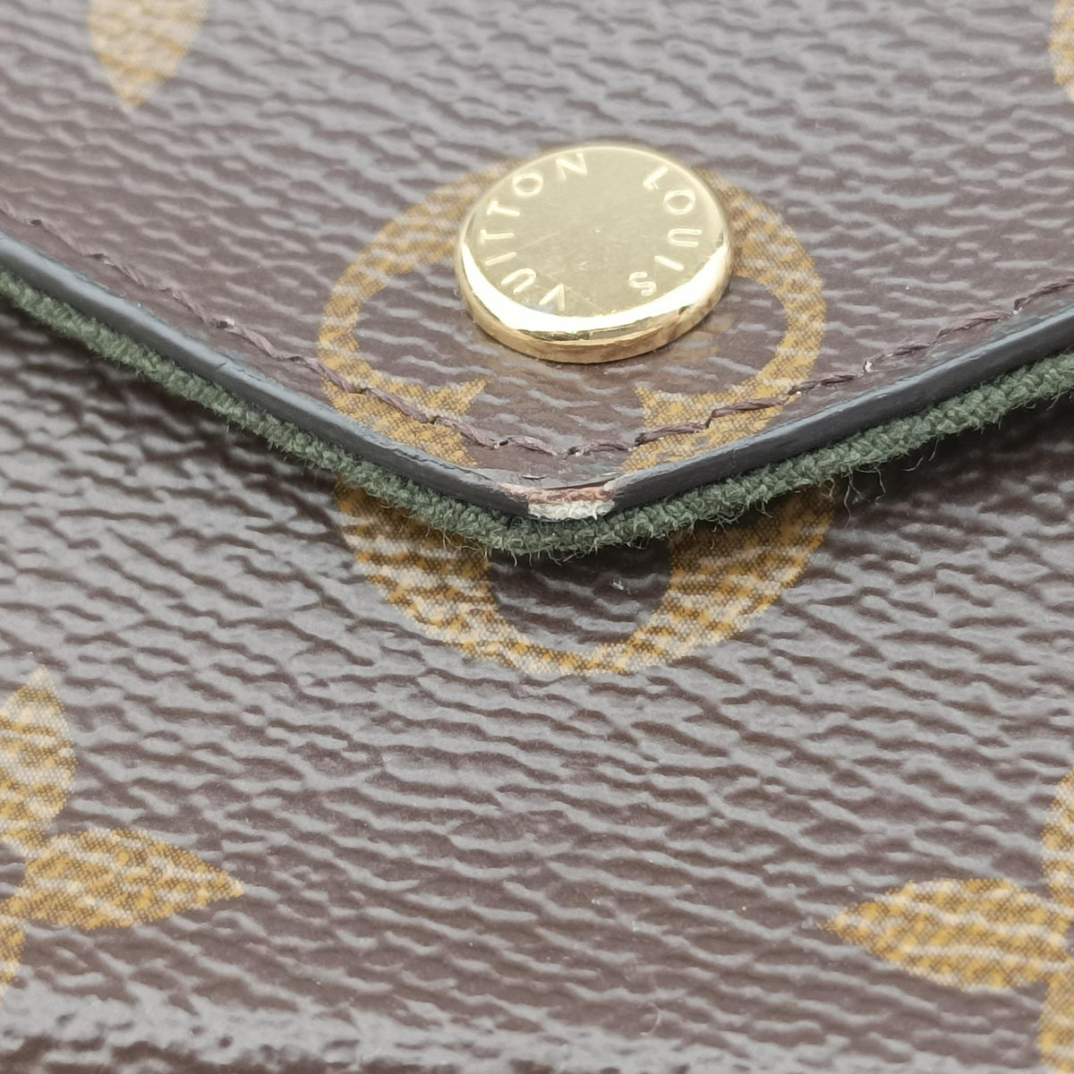 Multi Pochette FeLICIE Brown×KHAKI Monogram Canvas M80091 FH0211ミュルティ ポシェット フェリシー モノグラム/ブラウン×カーキ モノグラムキャンバス M80091 FH0211