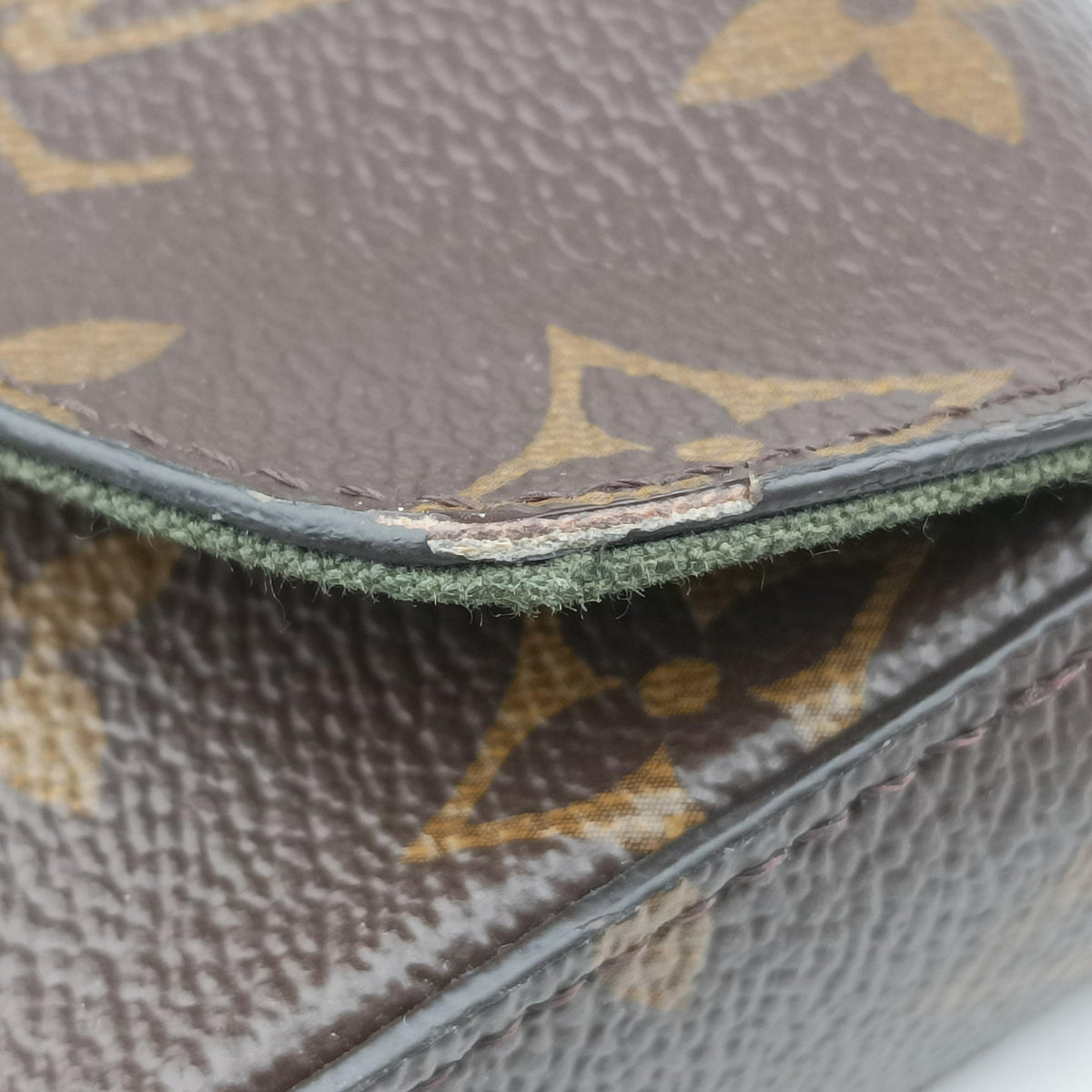 Multi Pochette FeLICIE Brown×KHAKI Monogram Canvas M80091 FH0211ミュルティ ポシェット フェリシー モノグラム/ブラウン×カーキ モノグラムキャンバス M80091 FH0211