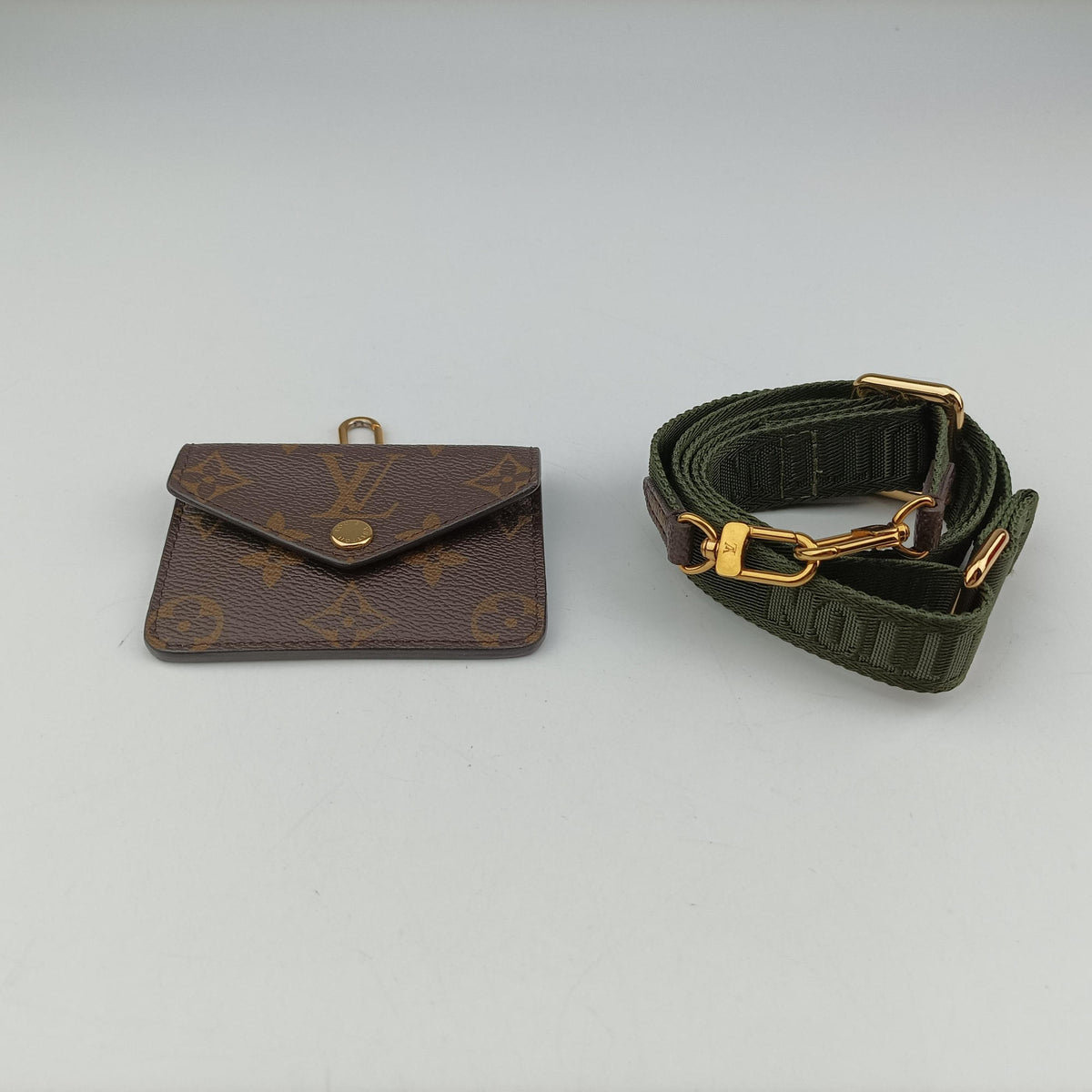 Multi Pochette FeLICIE Brown×KHAKI Monogram Canvas M80091 FH0211ミュルティ ポシェット フェリシー モノグラム/ブラウン×カーキ モノグラムキャンバス M80091 FH0211