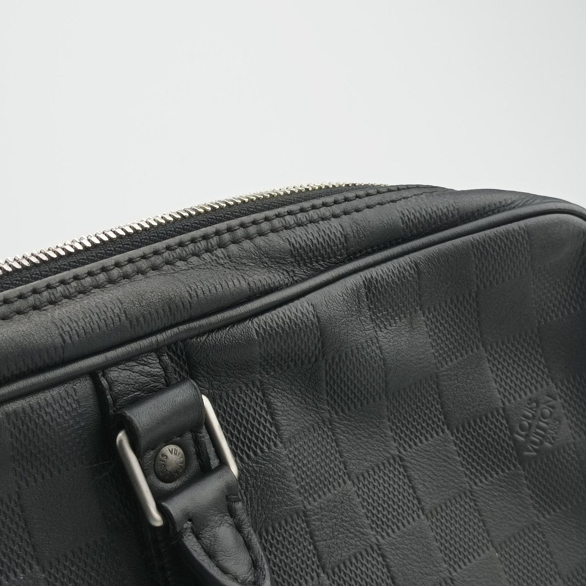 Porte Documents Voyage Noir Damier Infini N41125 BA2142ポルト ドキュマン ヴォワヤージュ ノワール ダミエ アンフィニ N41125 BA2142