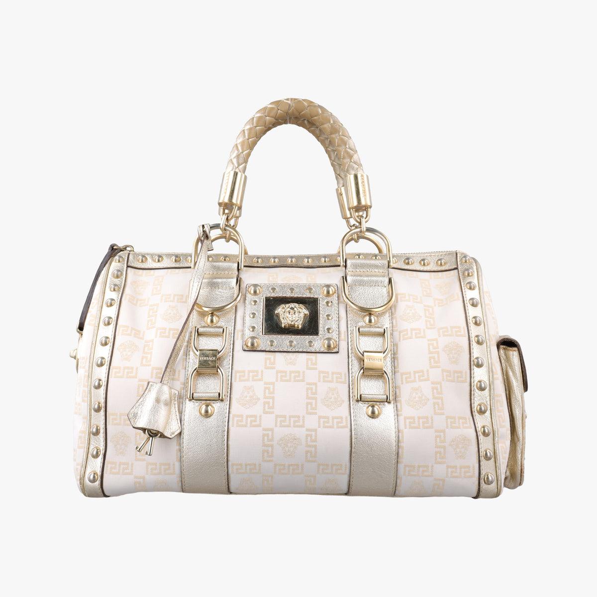La Medusa Golden Canvas × Leather ラ メデューサ ゴールド キャンバス × レザー