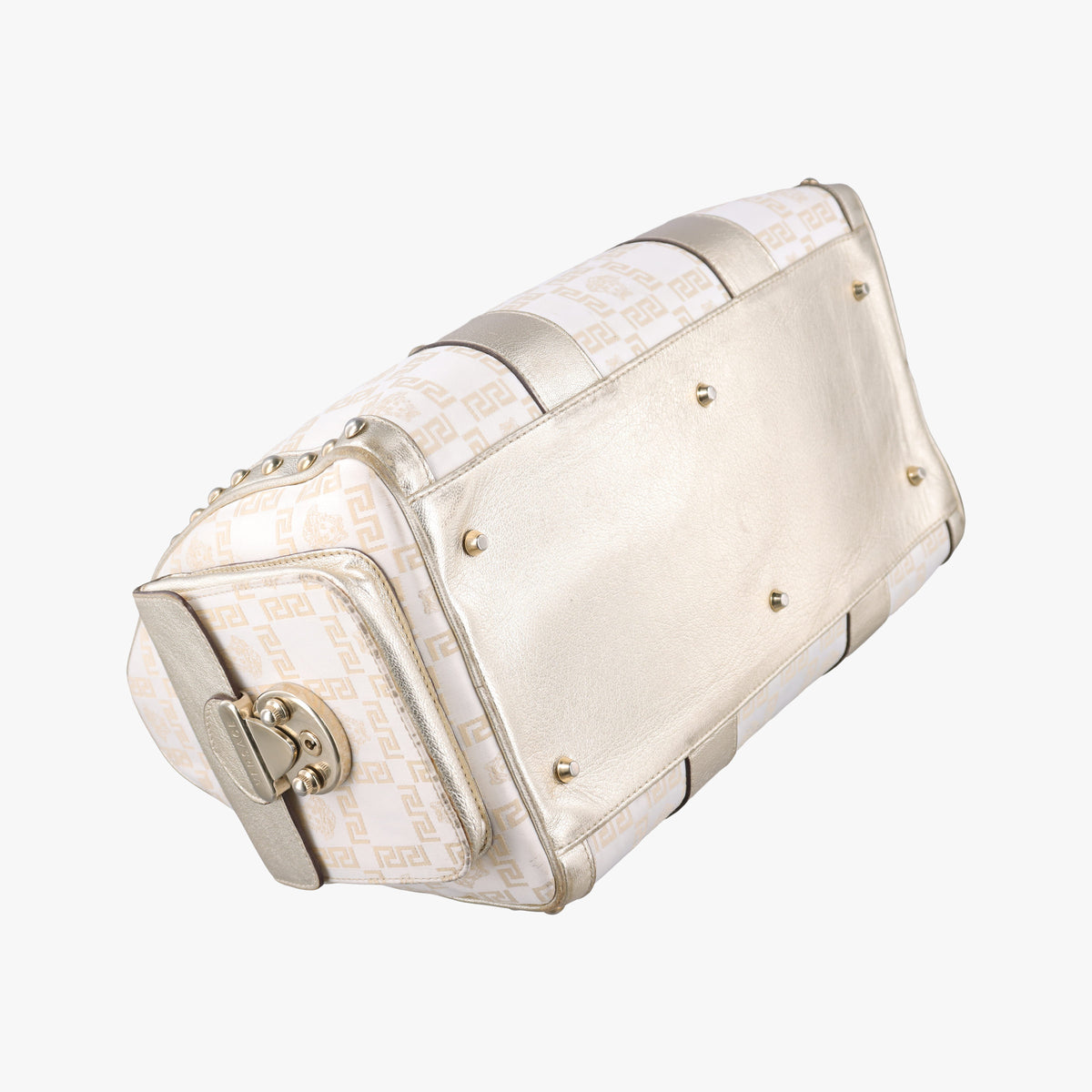 La Medusa Golden Canvas × Leather ラ メデューサ ゴールド キャンバス × レザー