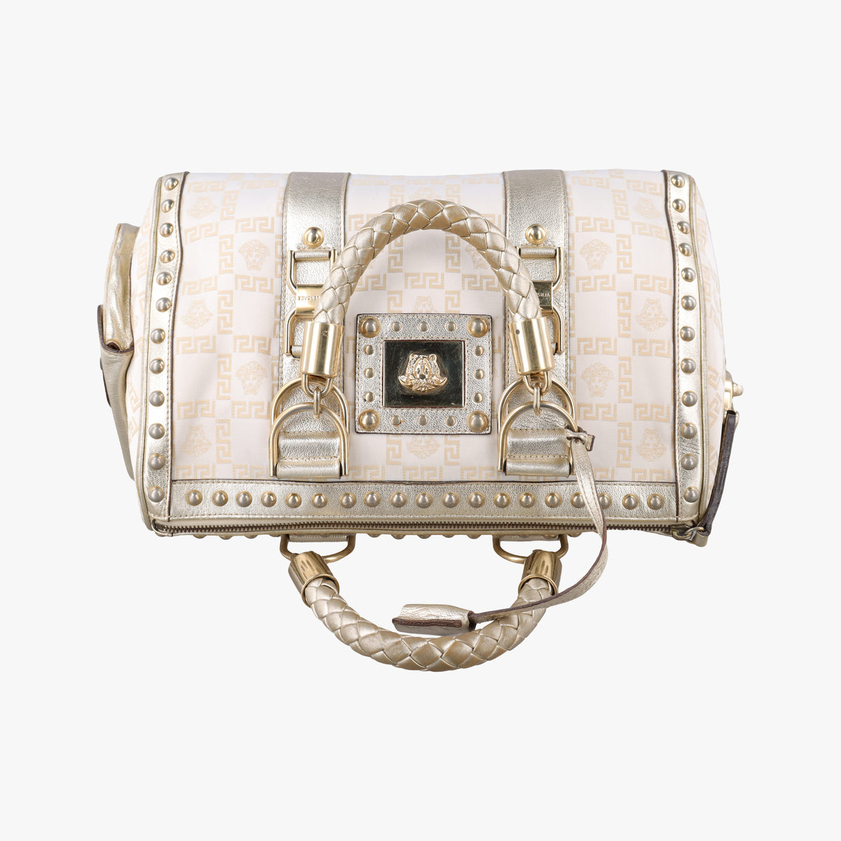La Medusa Golden Canvas × Leather ラ メデューサ ゴールド キャンバス × レザー