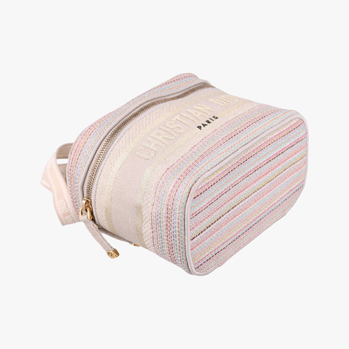 Travel Vanity Pink Canvas 50-MA-0221ディオール トラベル スモール ヴァニティ ピンク キャンバス 50-MA-0221