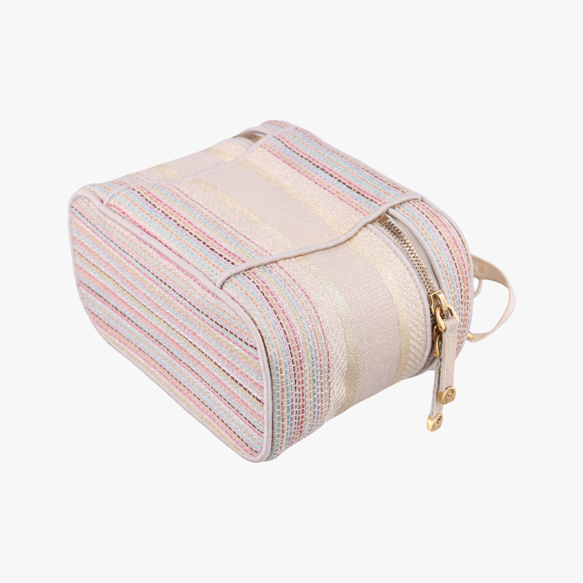Travel Vanity Pink Canvas 50-MA-0221ディオール トラベル スモール ヴァニティ ピンク キャンバス 50-MA-0221