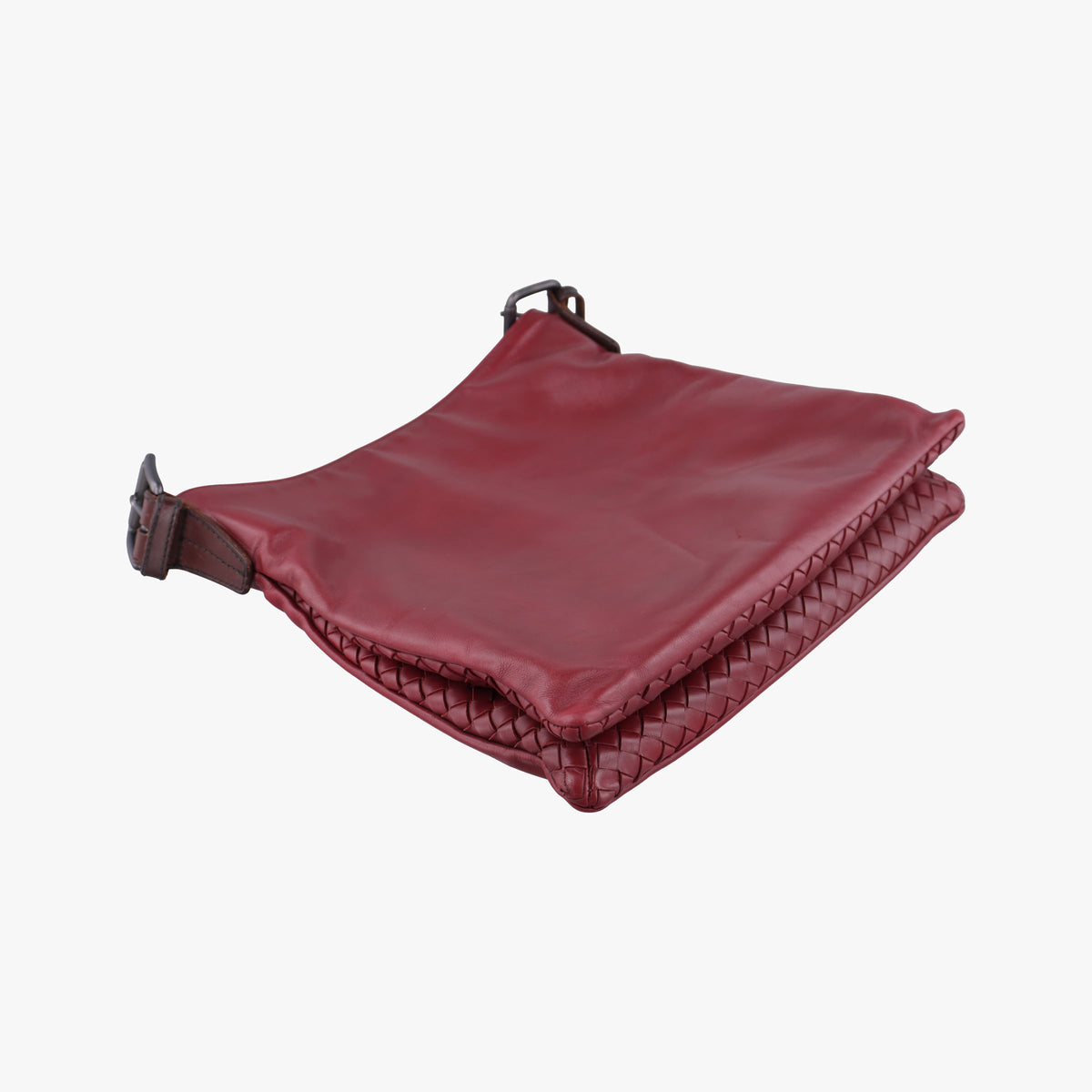 Intrecciato Red lambskin B02619355Tイントレチャート レッド ラムスキン B02619355T