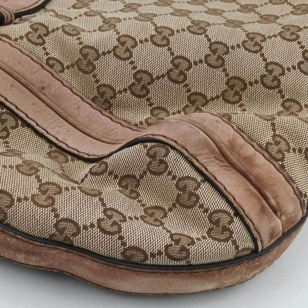 GG Running Beige Canvas × Suede 247185 B7141851ジージーランニング ベージュ キャンバス × スエード 247185 B7141851