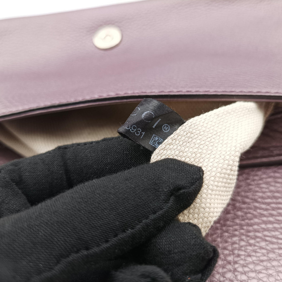 SOHO Purple Leather 336752 Lot number unknownソーホー パープル レザー 336752 製番不明