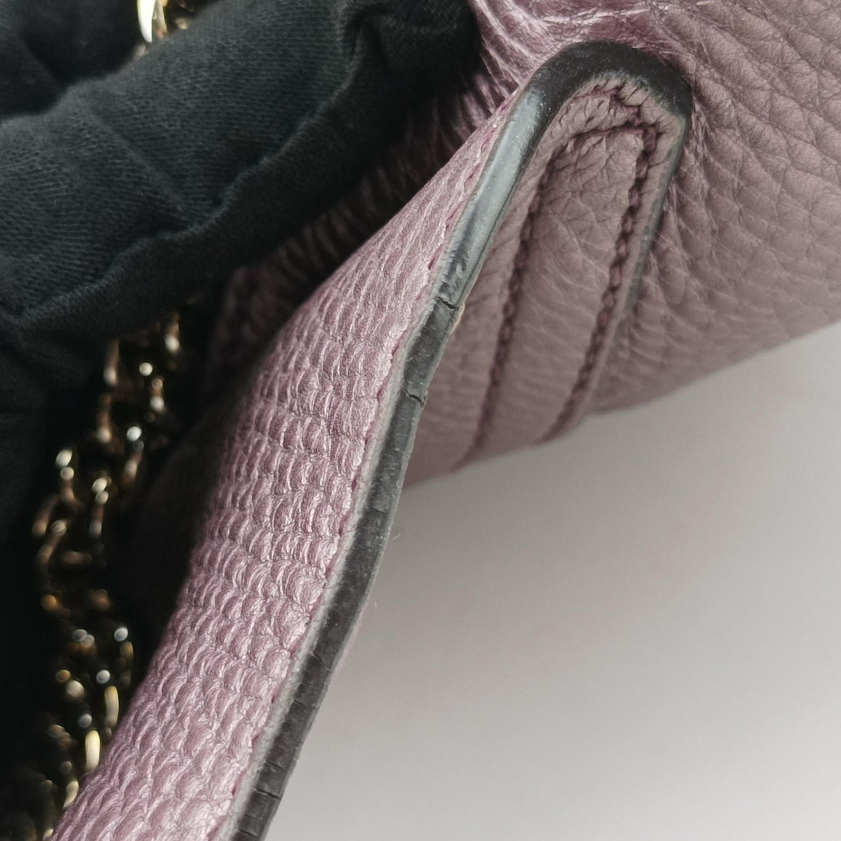 SOHO Purple Leather 336752 Lot number unknownソーホー パープル レザー 336752 製番不明