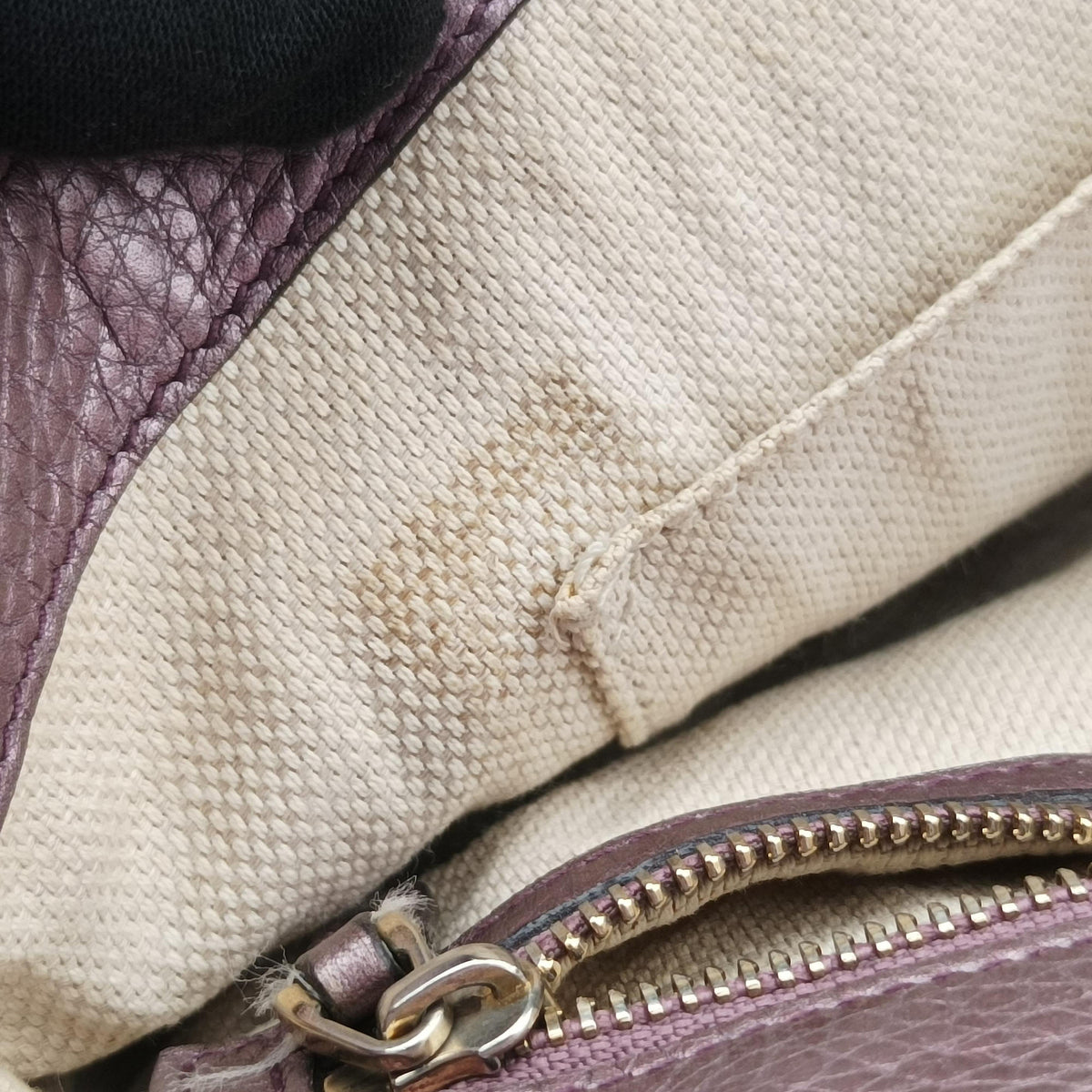 SOHO Purple Leather 336752 Lot number unknownソーホー パープル レザー 336752 製番不明