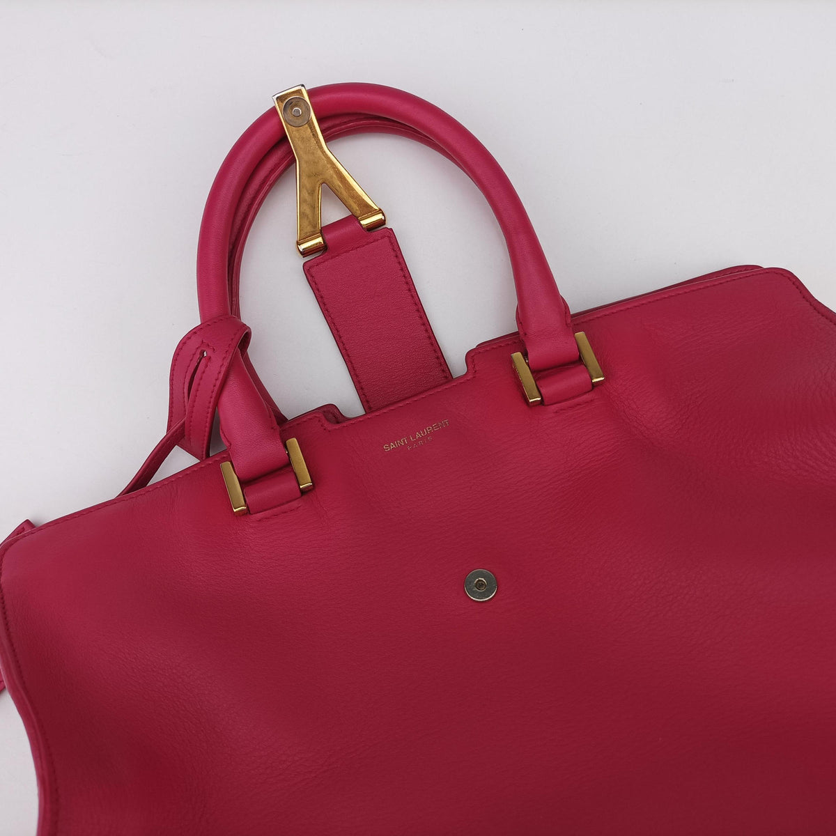 Y Ligne Petit Cabas Rose Leather 311210 311210.467891Yライン プチカバス ローズ レッド レザー 311210 311210.467891