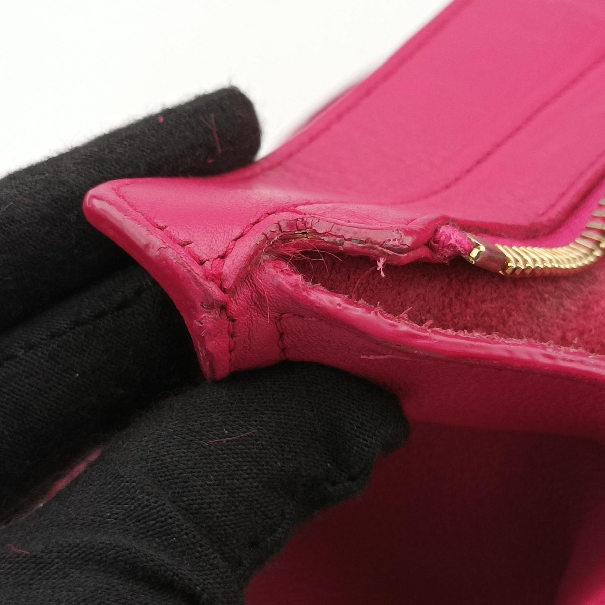 Y Ligne Petit Cabas Rose Leather 311210 311210.467891Yライン プチカバス ローズ レッド レザー 311210 311210.467891