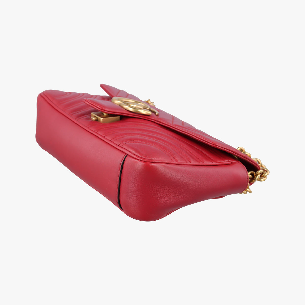 GG Marmont Red Leather 443497 H024674783GGマーモント レッド レザー 443497 H024674783