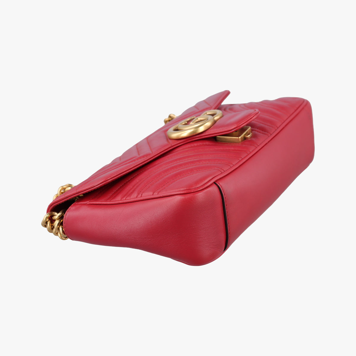 GG Marmont Red Leather 443497 H024674783GGマーモント レッド レザー 443497 H024674783