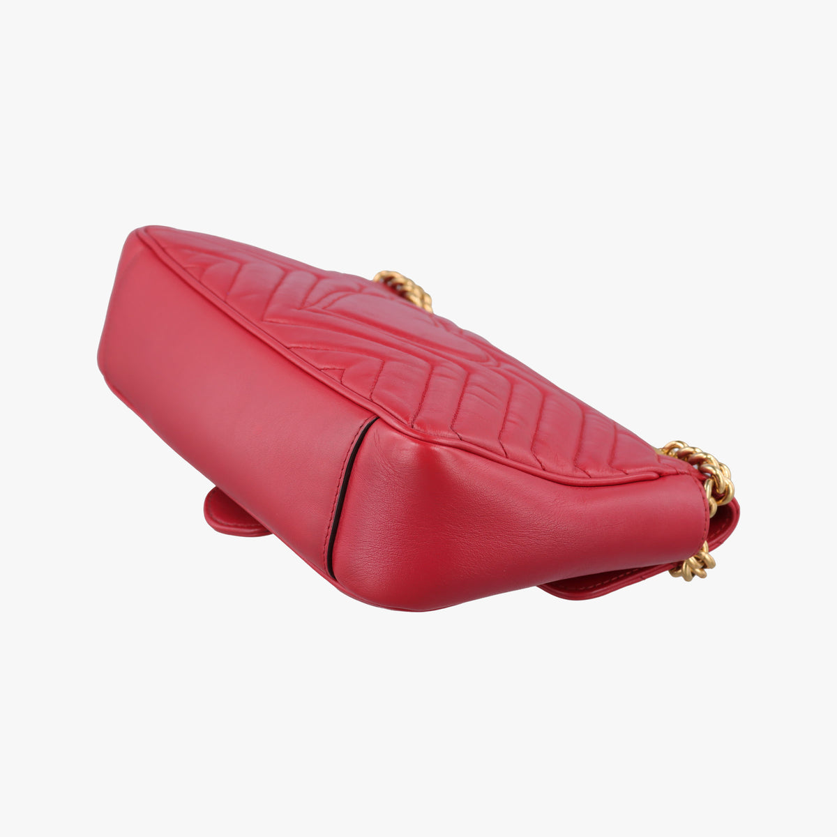 GG Marmont Red Leather 443497 H024674783GGマーモント レッド レザー 443497 H024674783