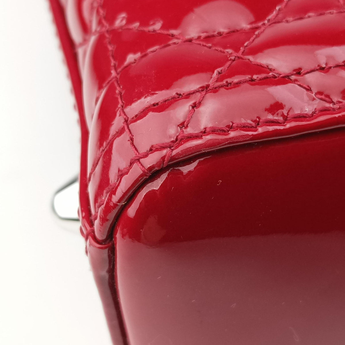 Lady Dior Red patent 09-BO-0174レディディオール レッド パテント 09-BO-0174