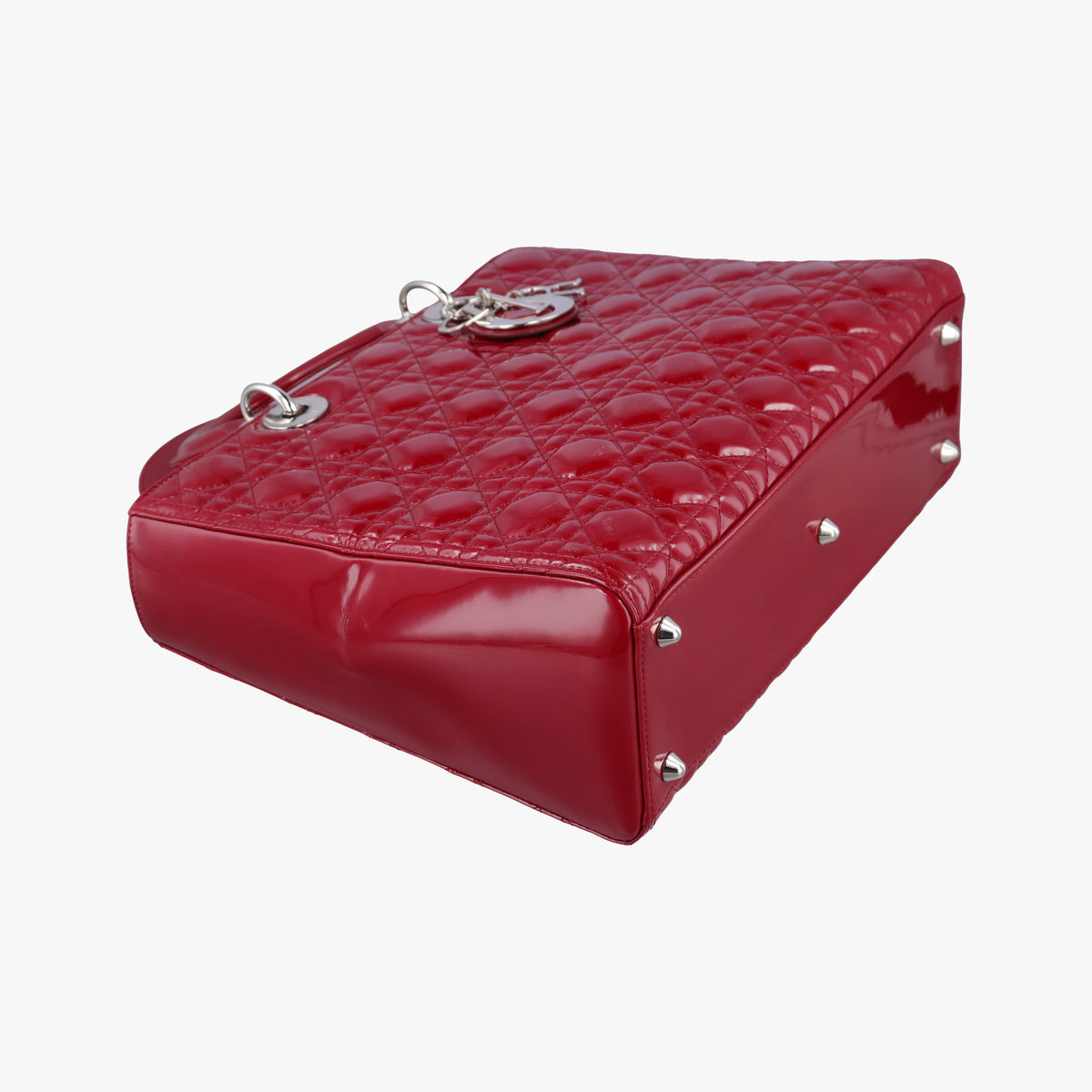 Lady Dior Red patent 09-BO-0174レディディオール レッド パテント 09-BO-0174