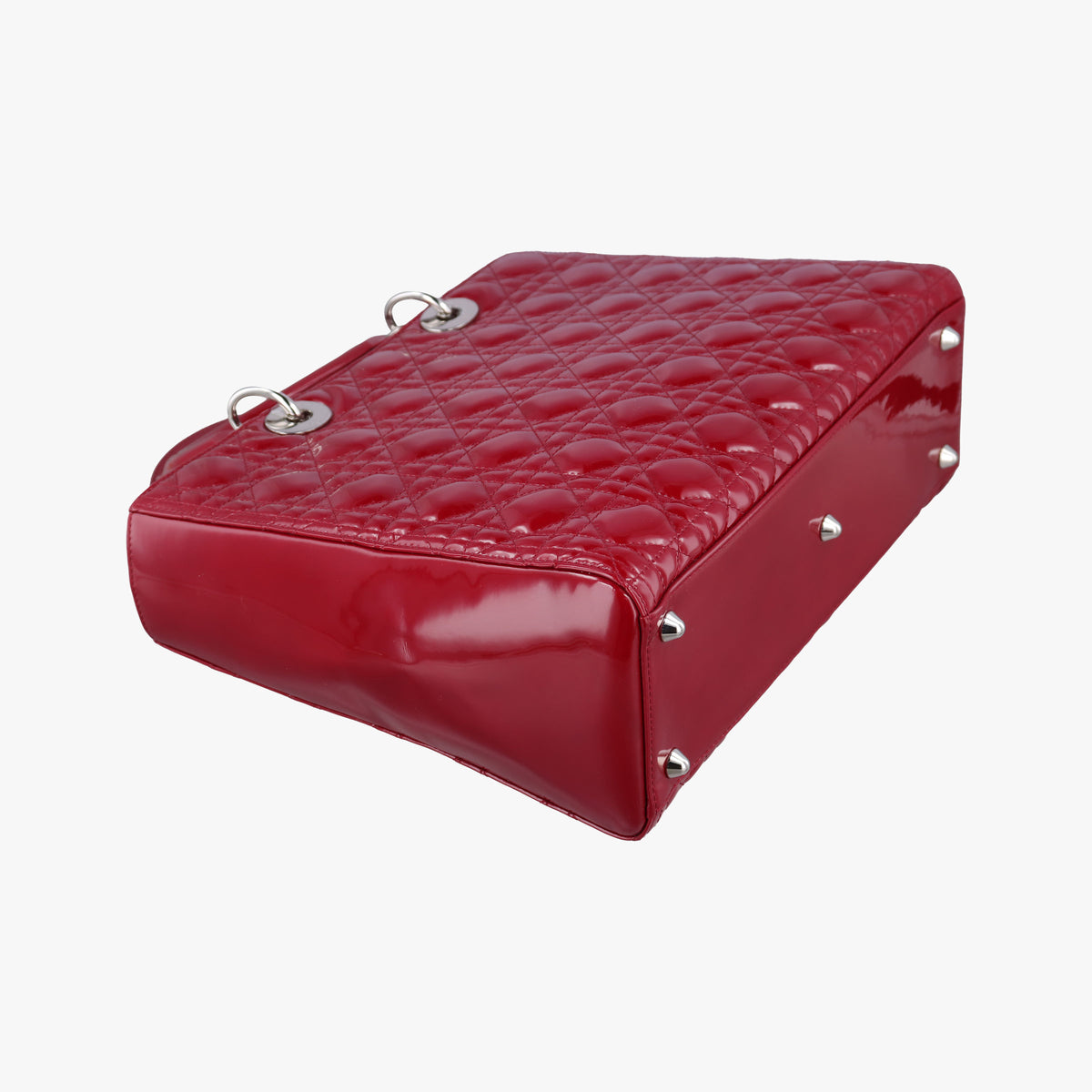 Lady Dior Red patent 09-BO-0174レディディオール レッド パテント 09-BO-0174