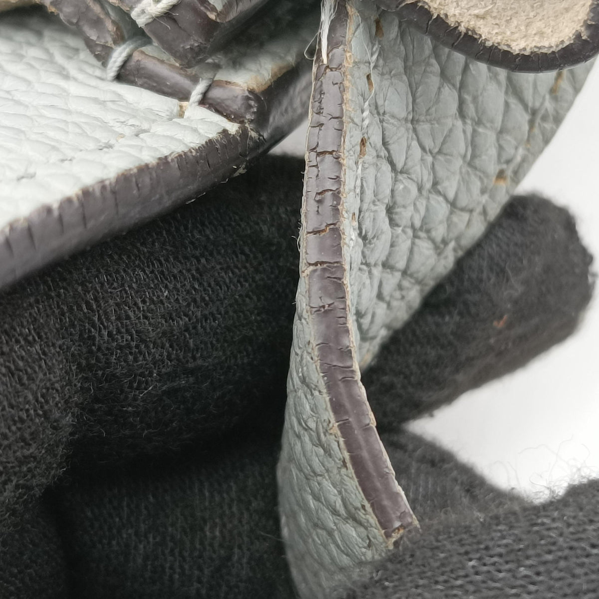 New Jackie BlueGrey Leather 362971 F017031595ニュージャッキー ブルーグレー レザー 362971 F017031595