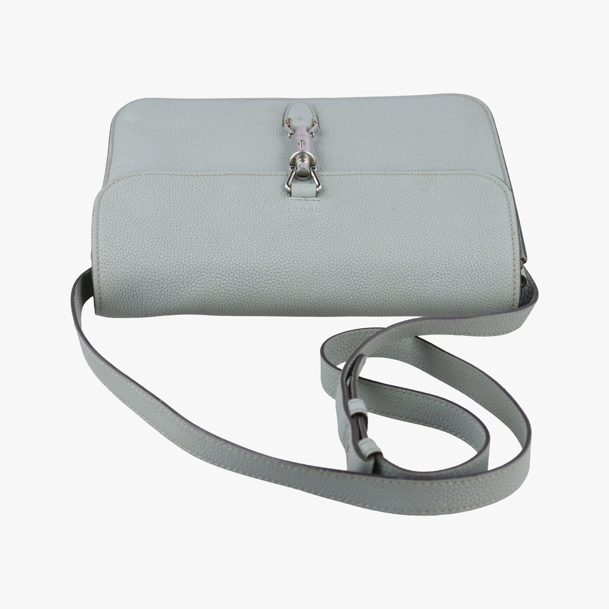 New Jackie BlueGrey Leather 362971 F017031595ニュージャッキー ブルーグレー レザー 362971 F017031595