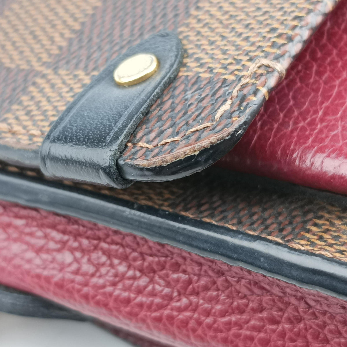 VavinPM EBENE×bordeaux Monogram Canvas×calf leather N40109 CA0270ヴァヴァンPM エベヌ×ボルドー モノグラムキャンバス×カーフレザー N40109 CA0270