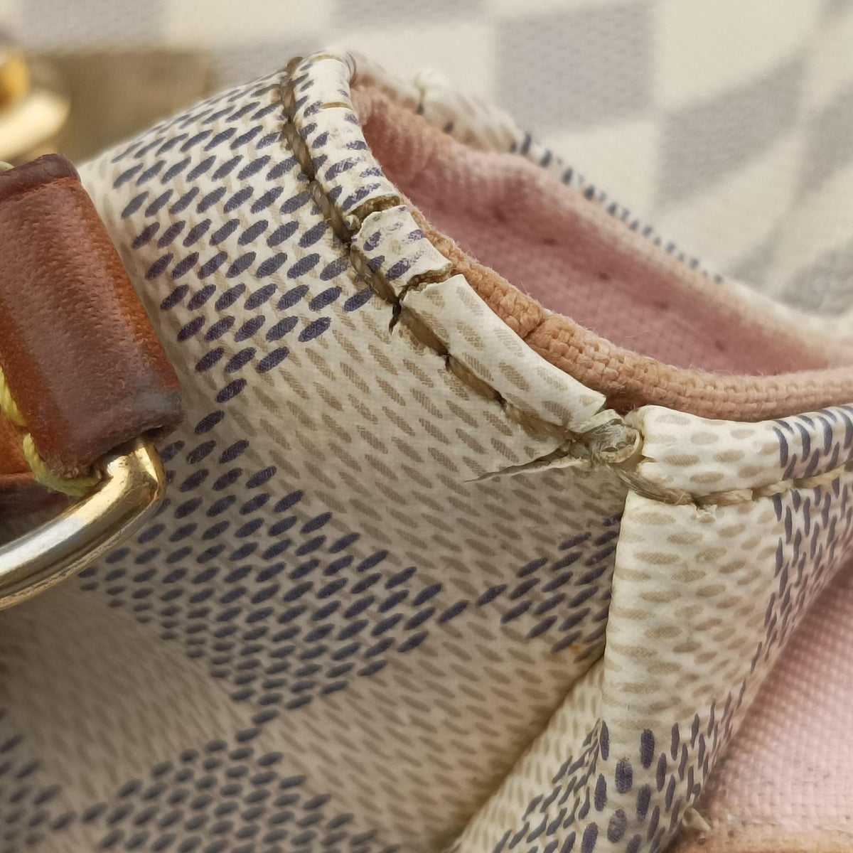 CROISETTE Azur Damier Canvas N41581 TR2166クロワゼット アズール ダミエキャンバス N41581 TR2166