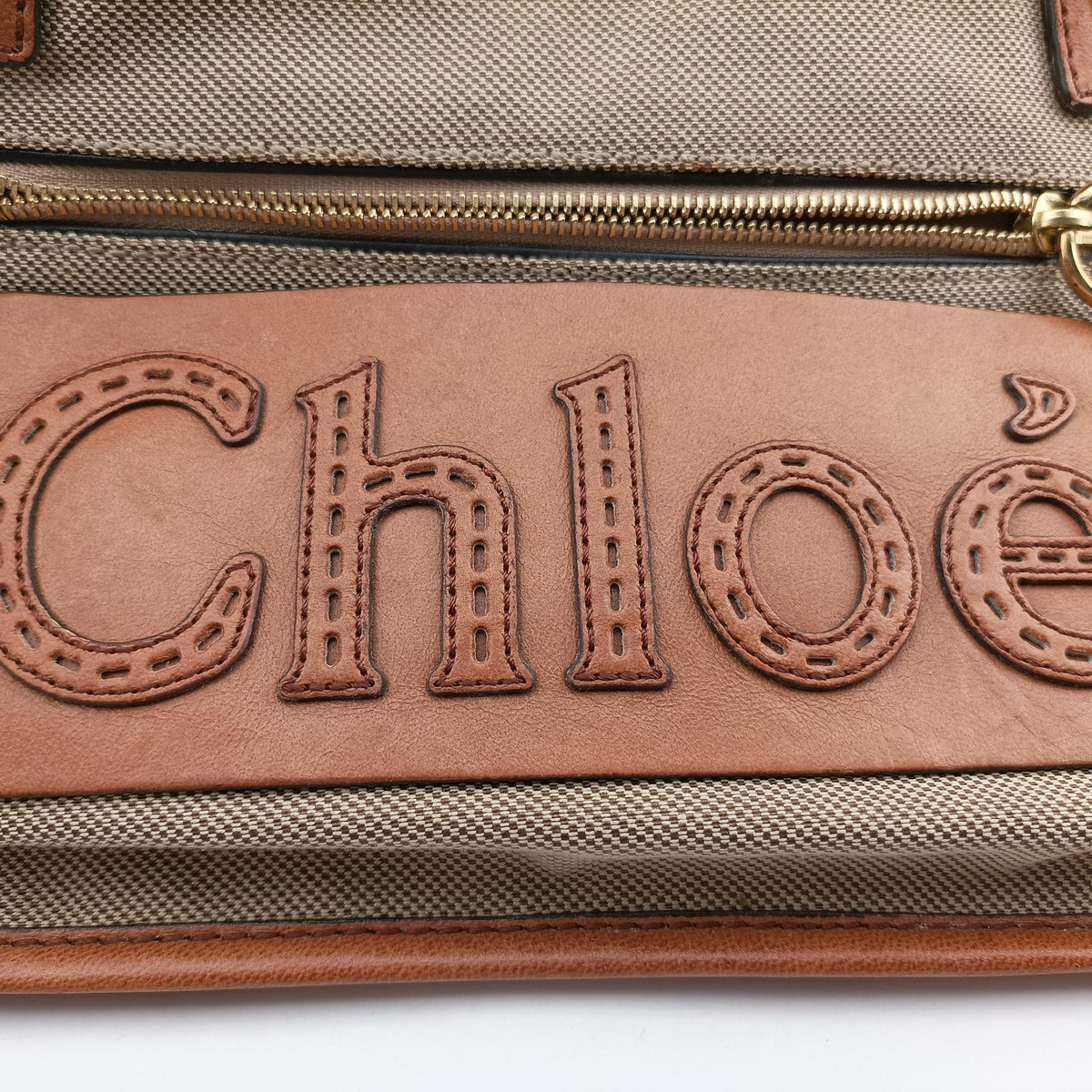 Harley Beige×Brown Canvas× leather 01 10 51 6008ハーレー ベージュ×ブラウン キャンバス×レザー 01 10 51 6008