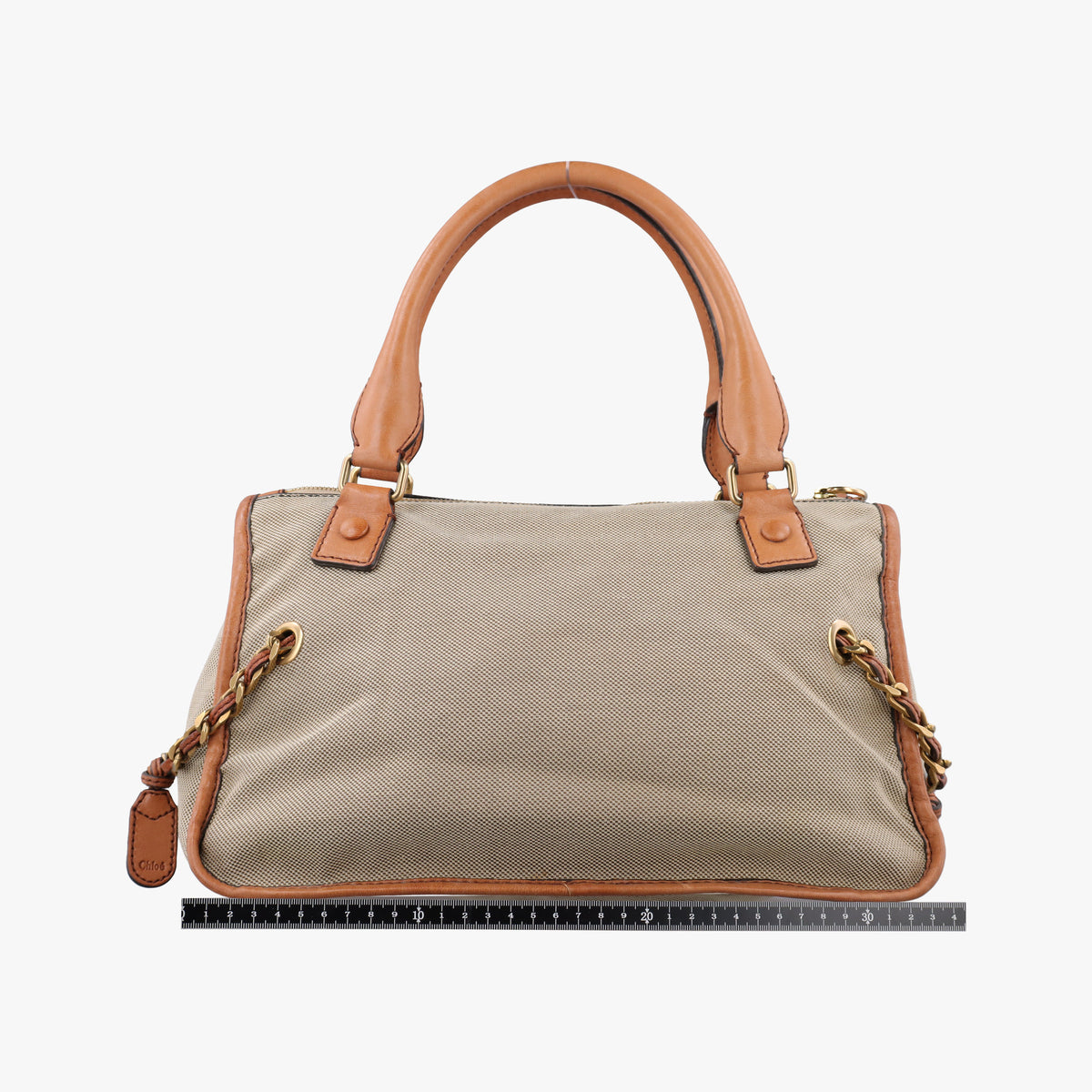 Harley Beige×Brown Canvas× leather 01 10 51 6008ハーレー ベージュ×ブラウン キャンバス×レザー 01 10 51 6008