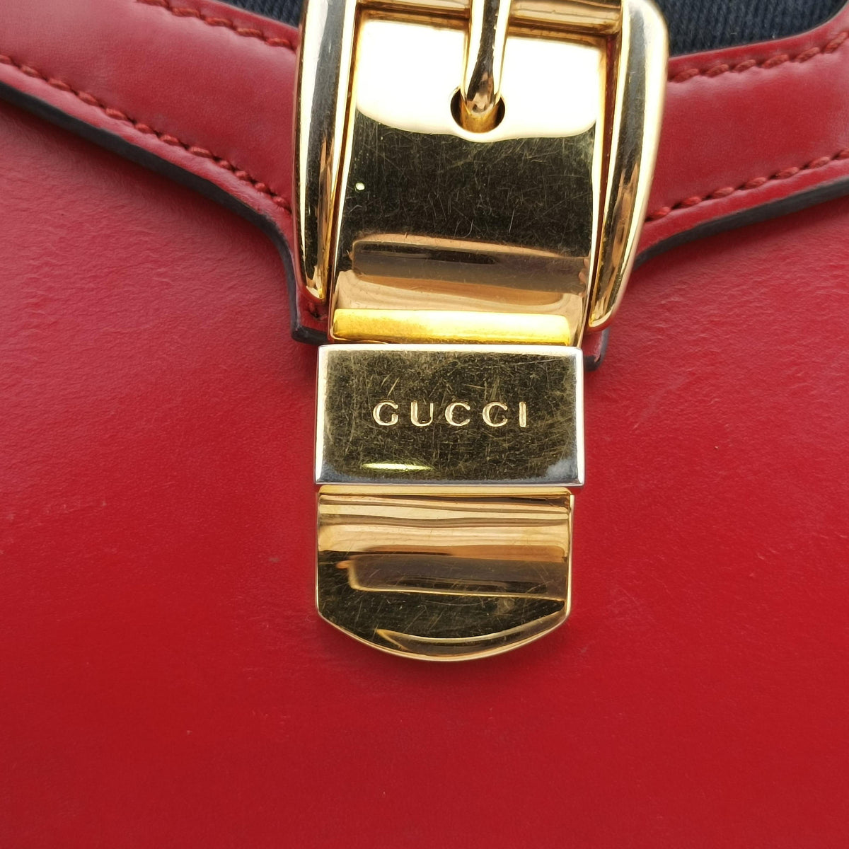 Sylvie Red Leather 470270 G023494443シルヴィ レッド レザー 470270 G023494443